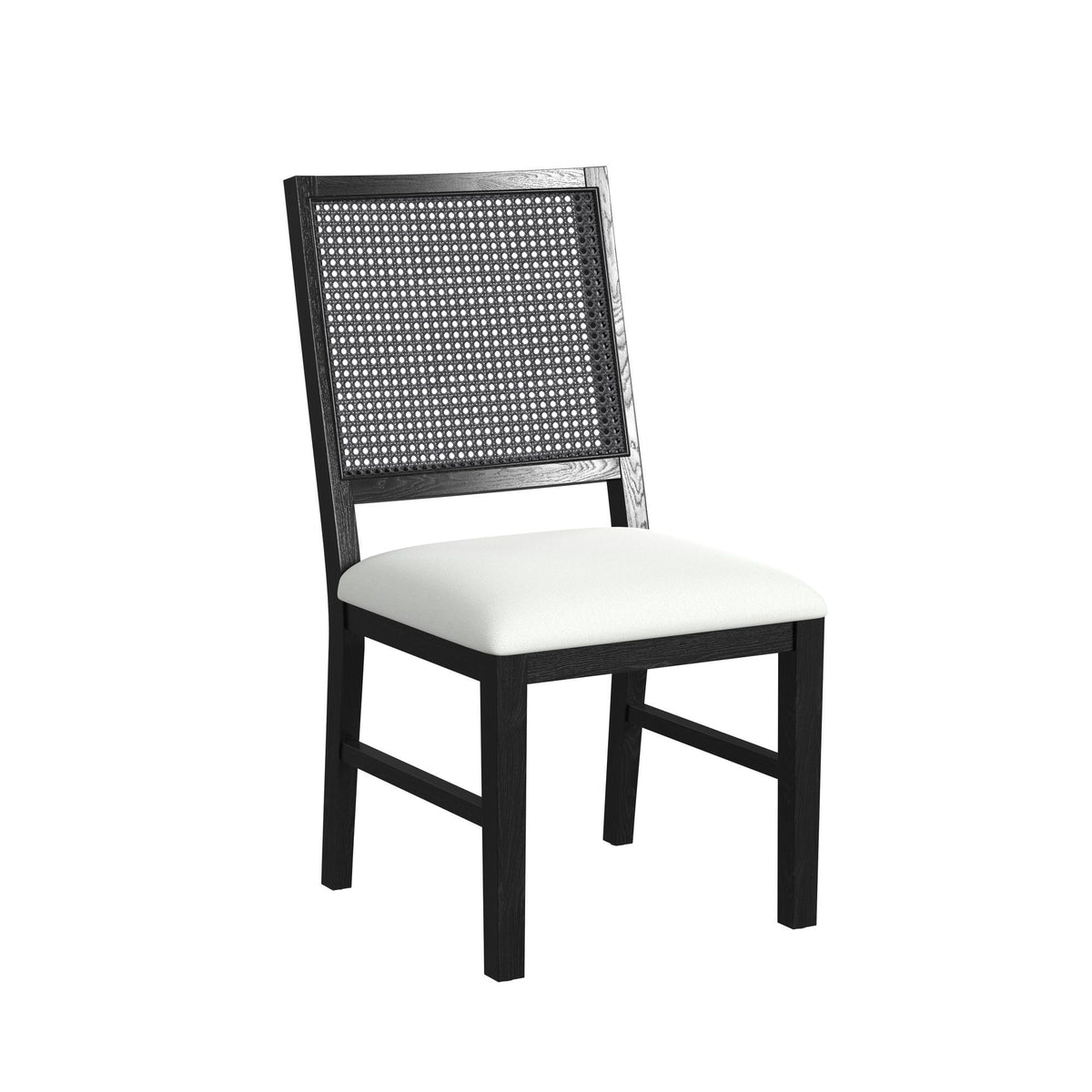 Bahama Breeze 5 Piece Standard Height Dining Set (Table And Four Chairs) in Black by Elements International, view 2