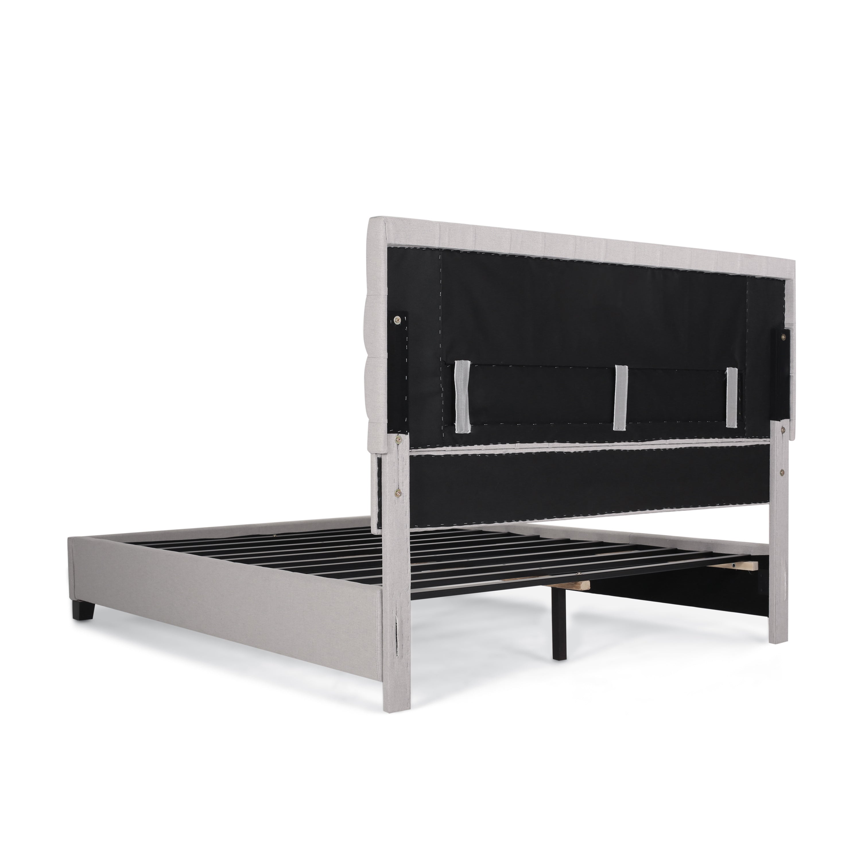 SCOUT FULLY UPHOLSTERED QUEEN WHOLE BED-HEADBOARD-NEW - Atlantic Fine Furniture Melbourne FL