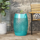 Roswell - Outdoor Side Table With Mosaic Tile Top