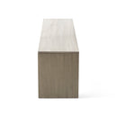 Acacia Wood Dining Bench, Farmhouse Style