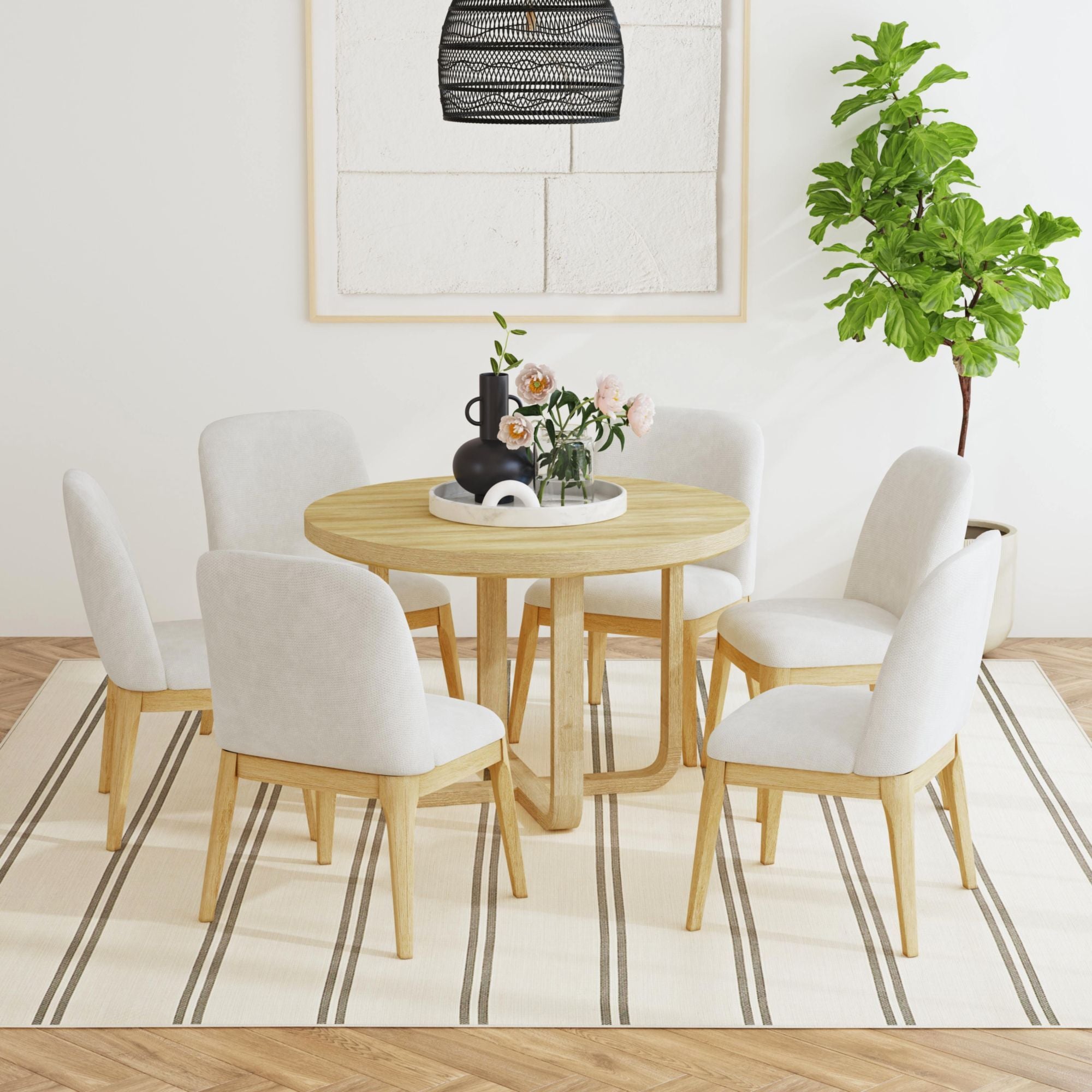 Ridgemont - Round Dining Table - Natural