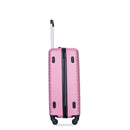 Luggage 4 Piece Lightweight Suitcase With Rotating Wheels With Tsa Lock,