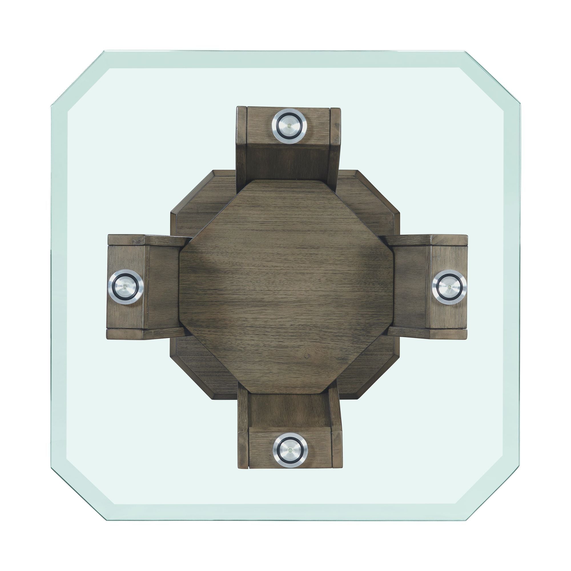 Dapper - Square End Table - Gray