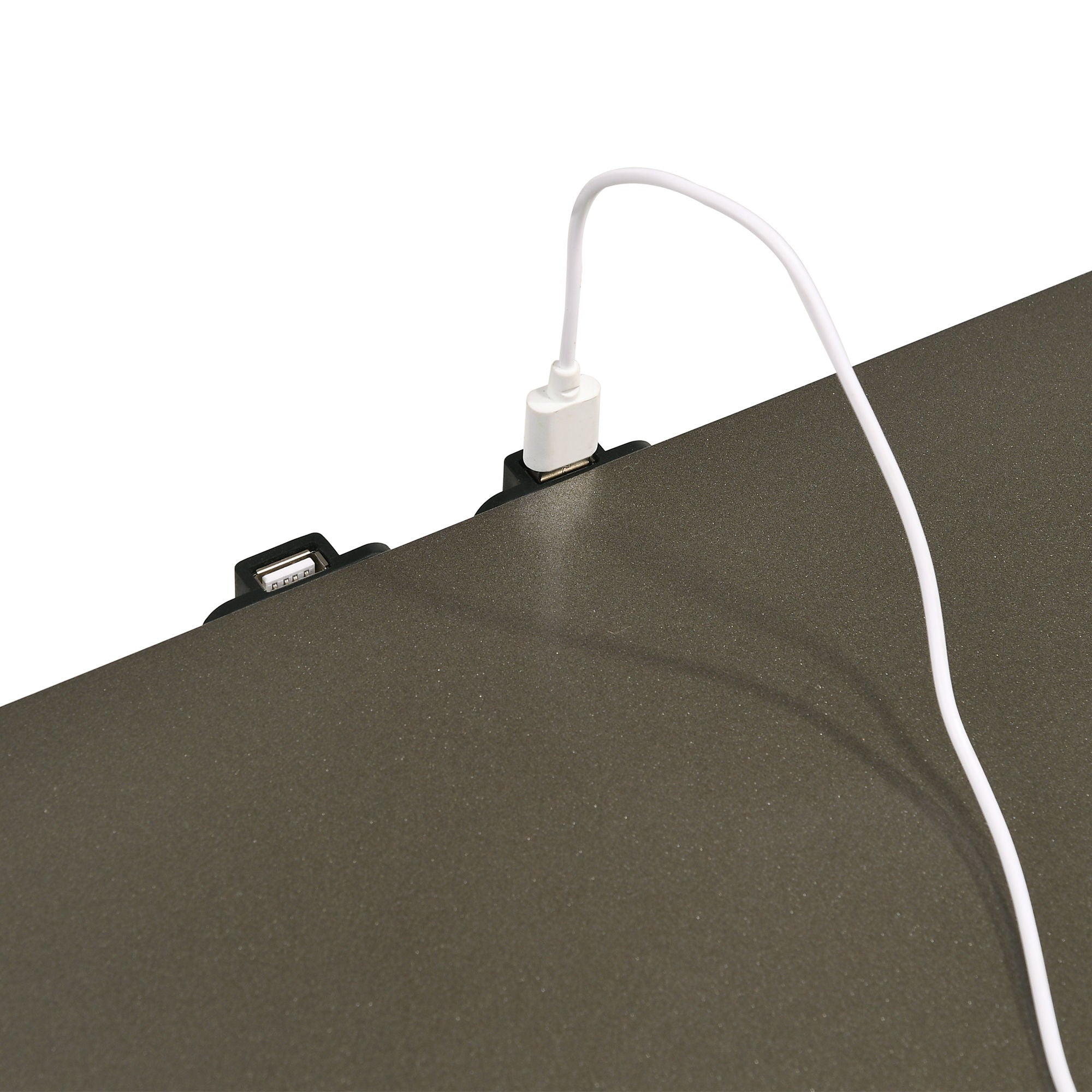 Twenty Nine - 2-Drawer Nightstand With USB - Dark Brown