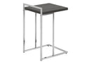 Accent Table, C - Shaped, Contemporary & Modern