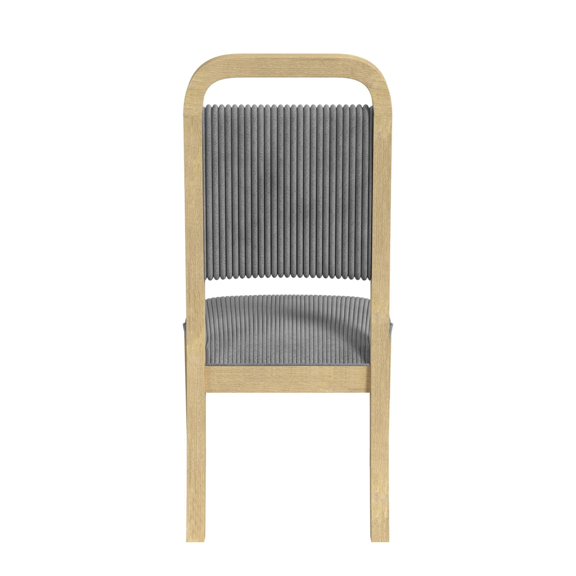 Ridgemont - Dining Side Chair (Set of 2) - Natural / Gray