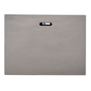 Outdoor Patio Square Gas Burning Concrete Fire Pit 40,000 Btu