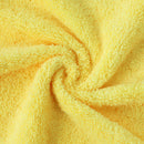 Multifunctional Microfiber Towel For Car Cleaning, Kitchen & Glass Scrubbing - Yellow