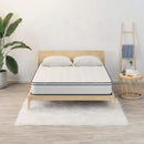 12'' Queen Hybrid Mattress With Pocket Springs And Memory Foam, Medium Firm Support - White