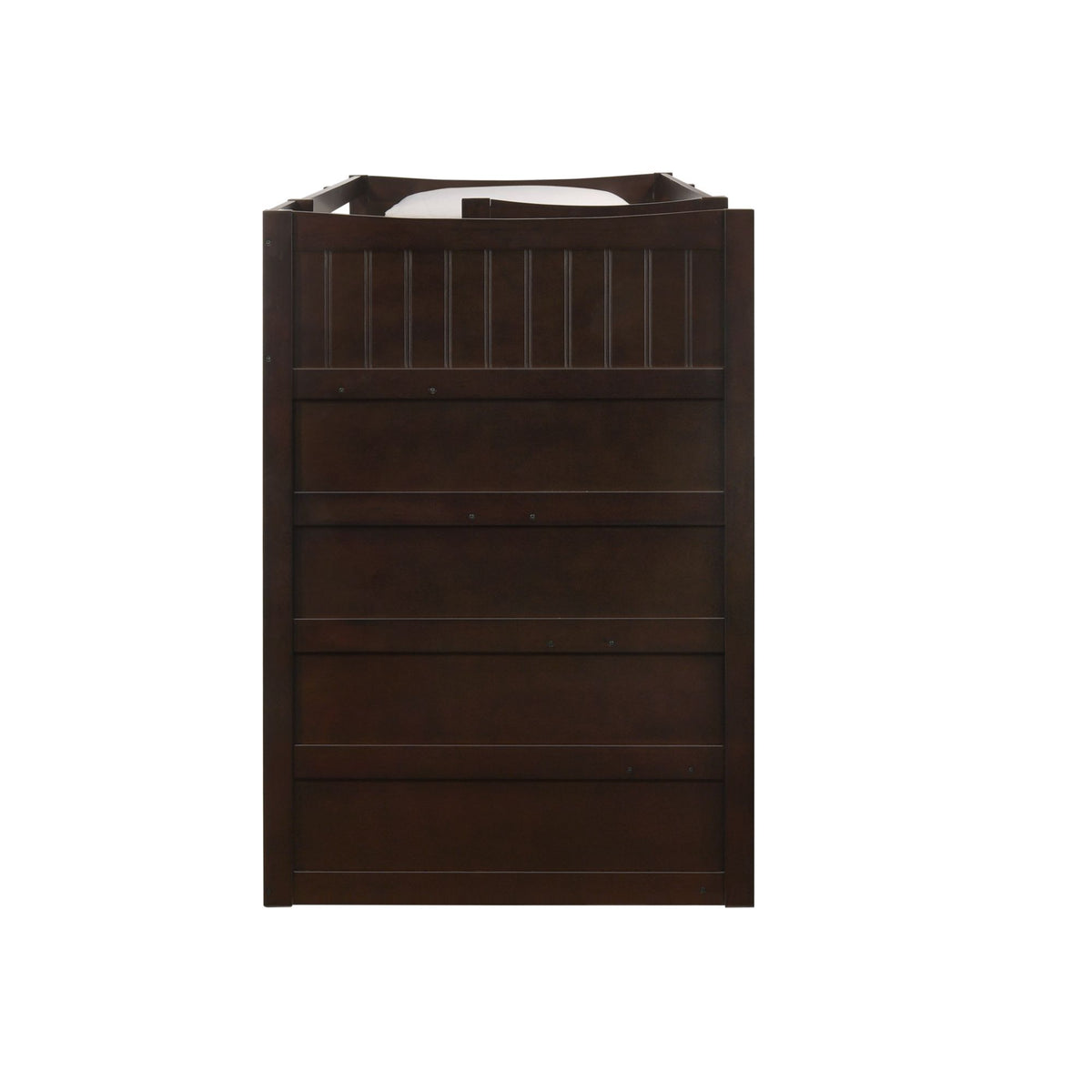 Sami Step Bunk With Left Headboard in Dark Brown by Elements International, view 11