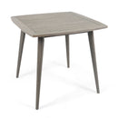 Modern Indoor Square Acacia Wood Dining Table With Toothpick Leg Design