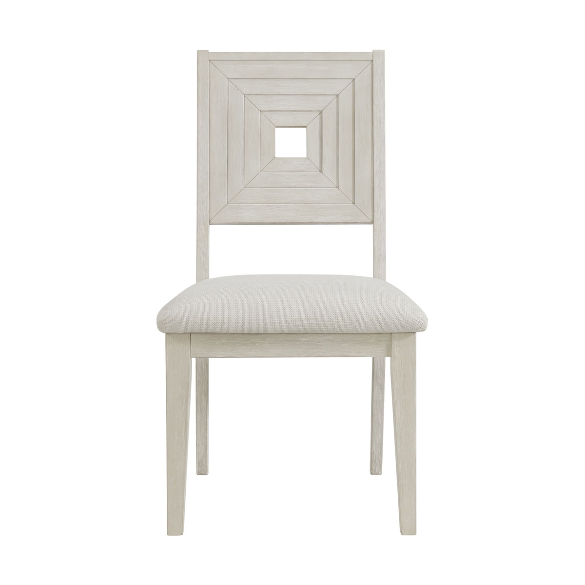 Avalanche Dining Side Chair (Set of 2) in Antique White by Elements International, view 2