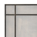 Elegant Iron Fire Screen For Fireplace Protection