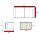 Stylish Sofa Seating Group With Cushions Perfect For Outdoor Gatherings