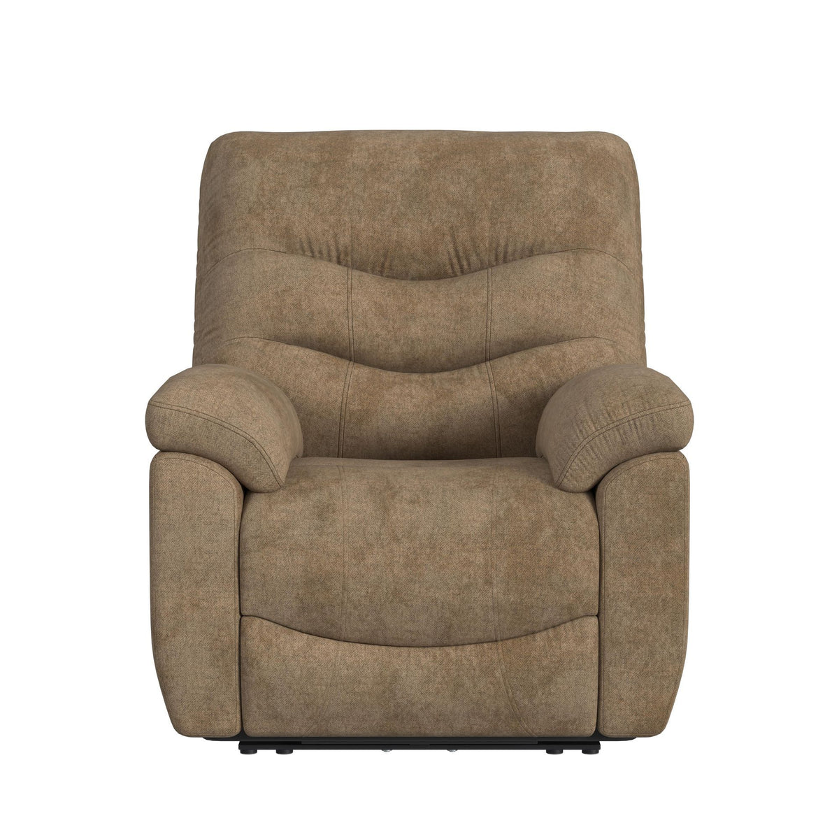 Trifecta P3 Recliner With Heat Massage, Zero Gravity, Memory Foam in Sefi Puppy by Elements International, view 5