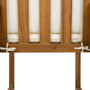 5 Piece Outdoor Patio Dining Set With 4 Armchairs And Table - Beige