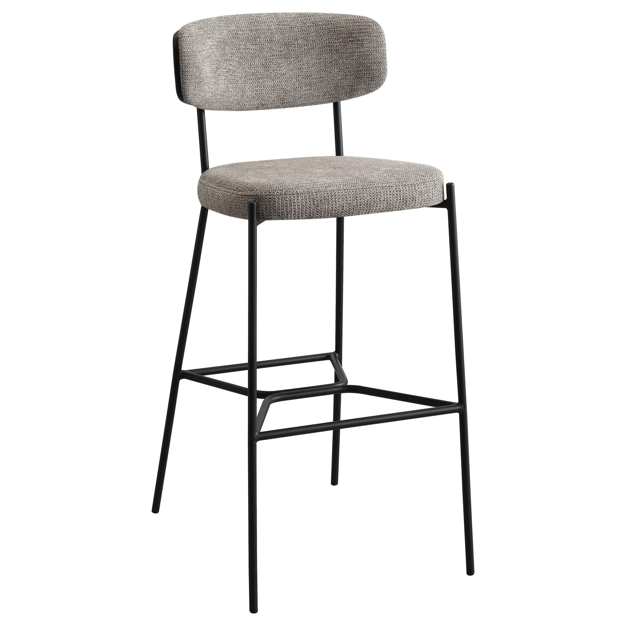 Elison Pub Height Bar Stool Light Brown (Set of 2) - Atlantic Fine Furniture Melbourne FL