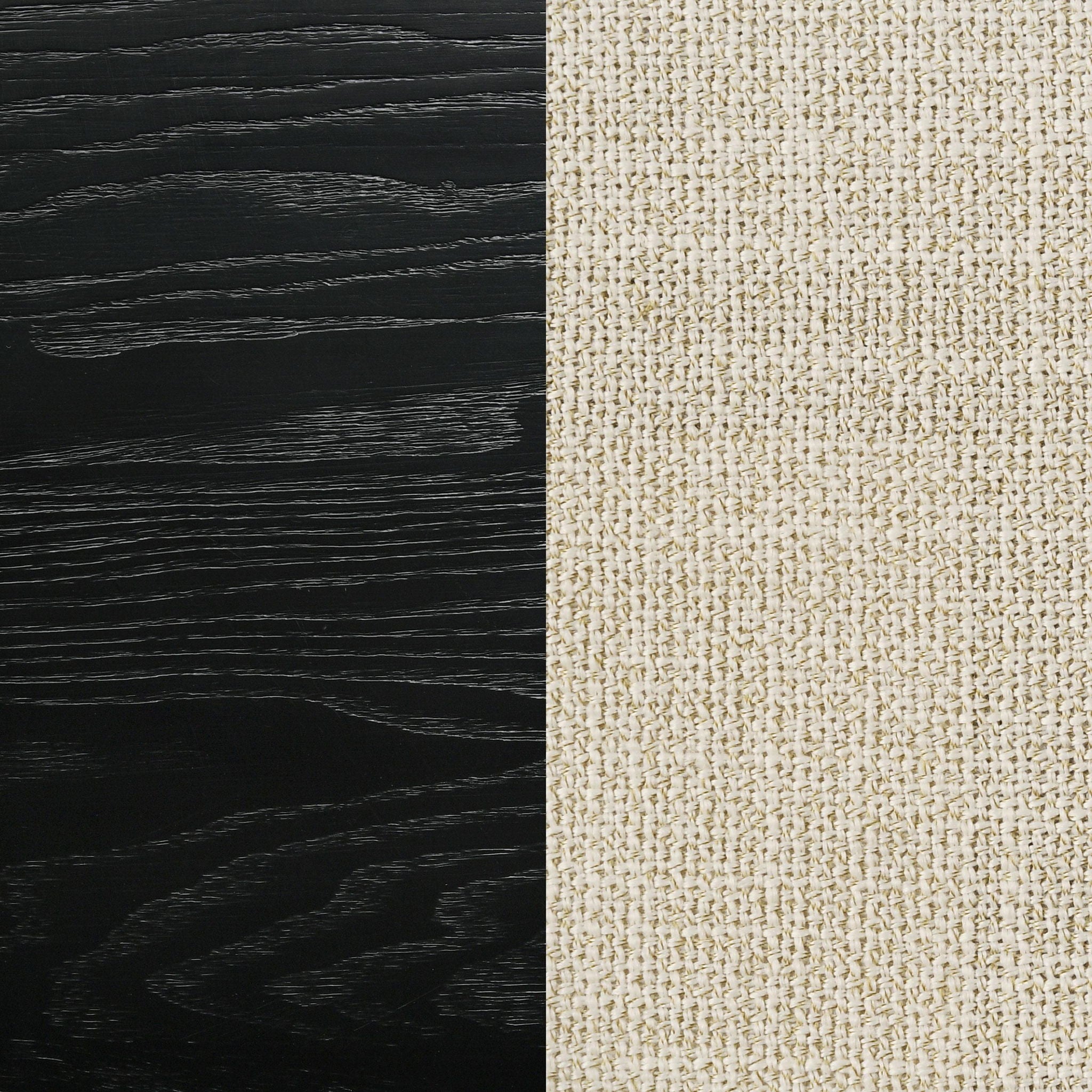 Arini 56-inch Eastern King Panel Bed Cream and Black