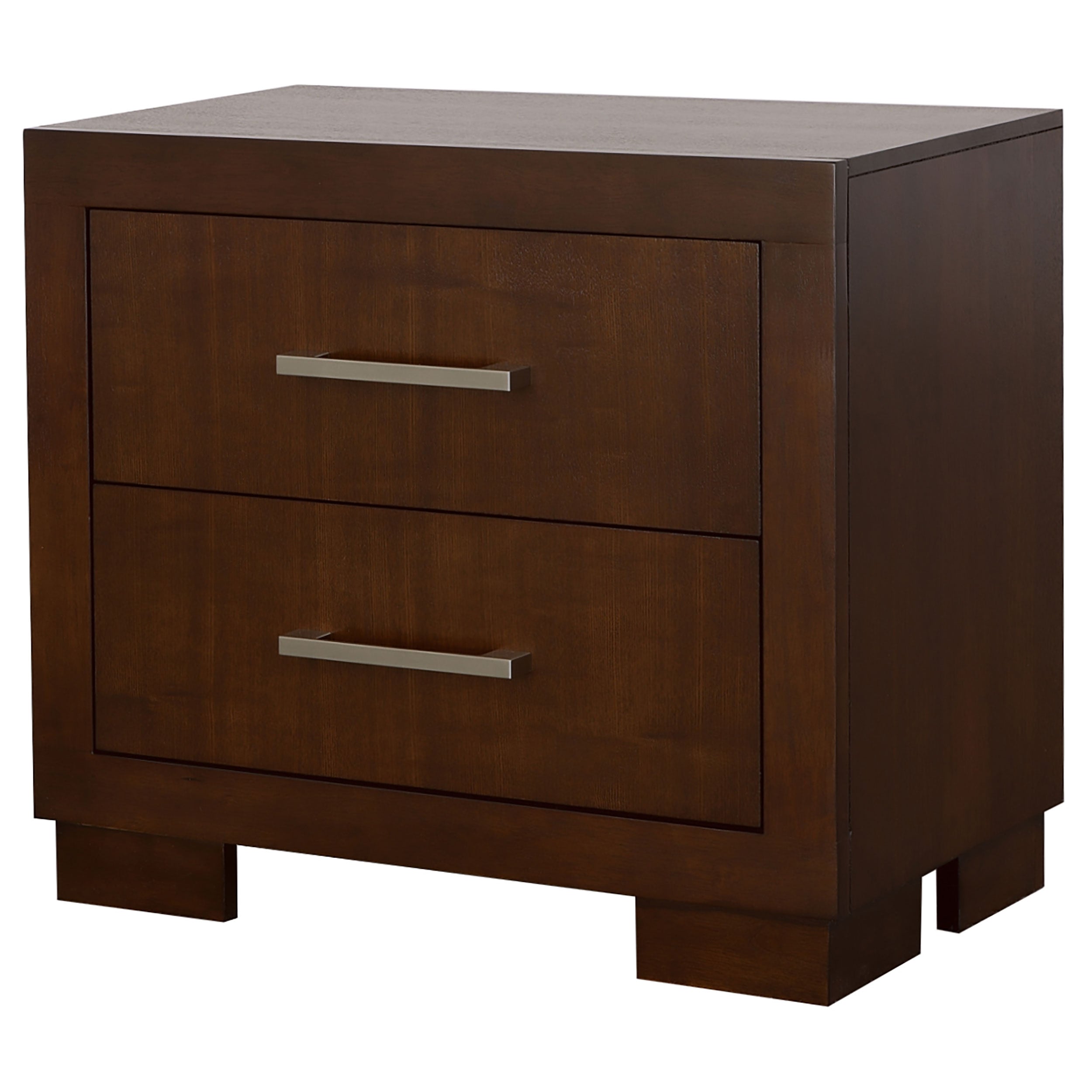 Jessica 2-drawer Nightstand Cappuccino — view 4