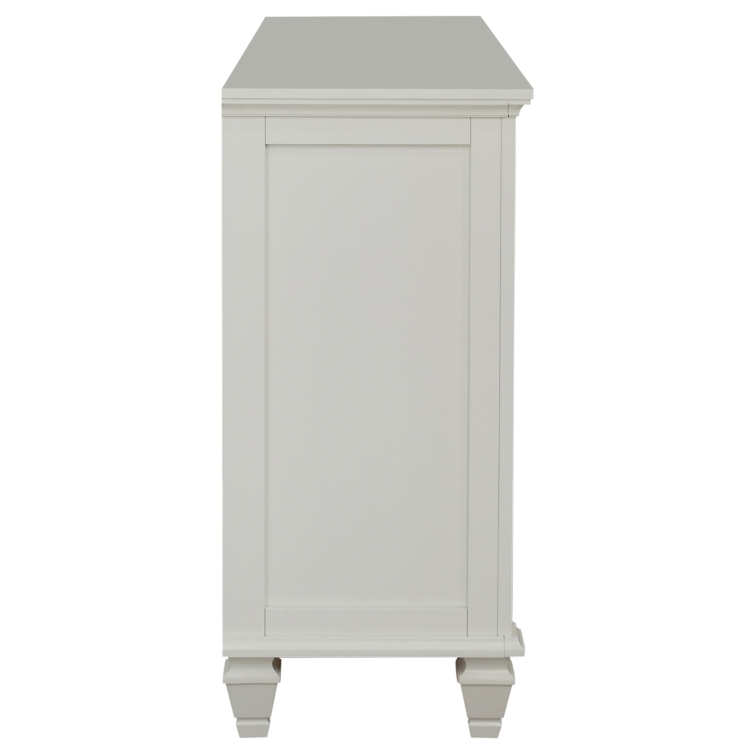 Sandy Beach 11-drawer Dresser Cream White — view 9