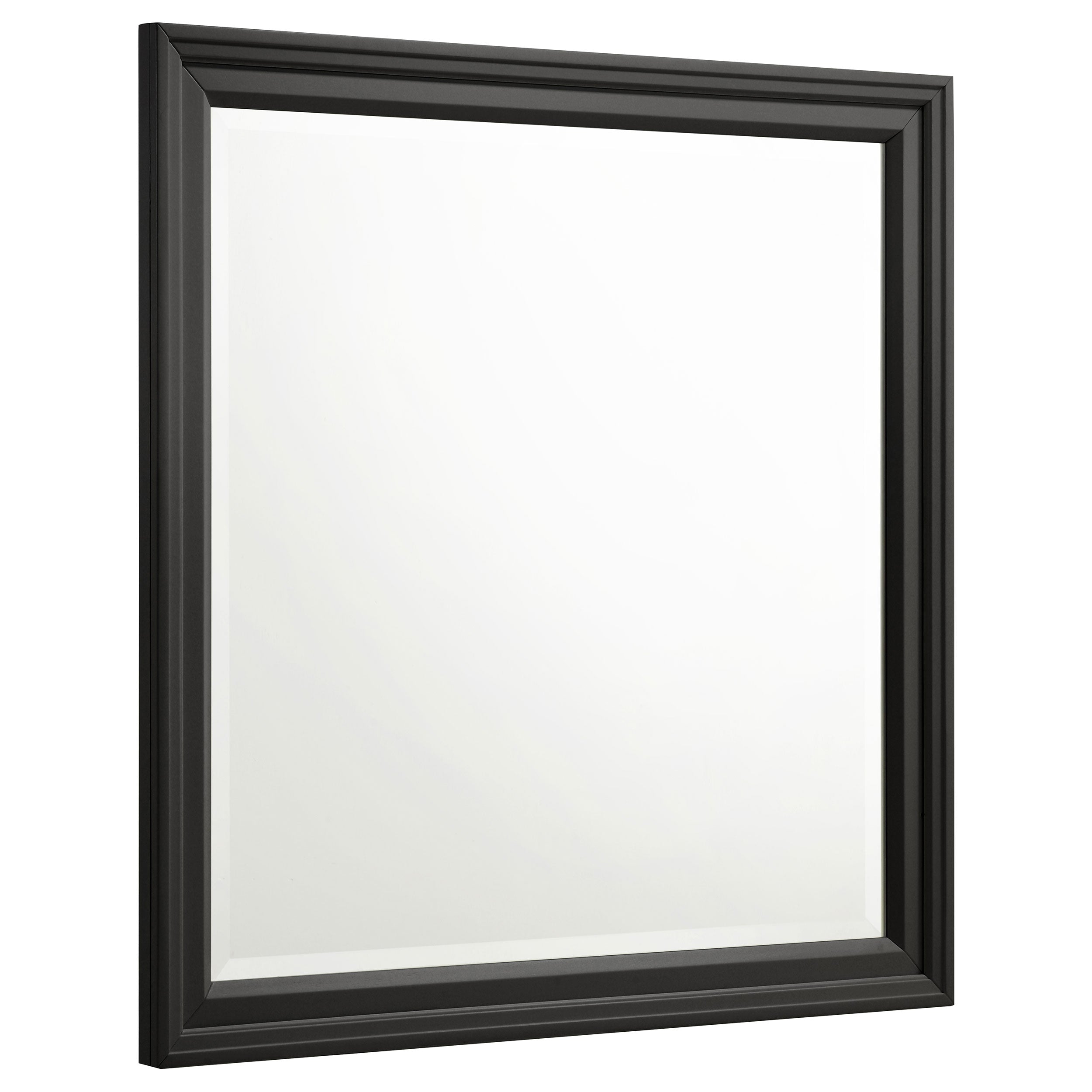 Sandy Beach Dresser Mirror Black — view 1