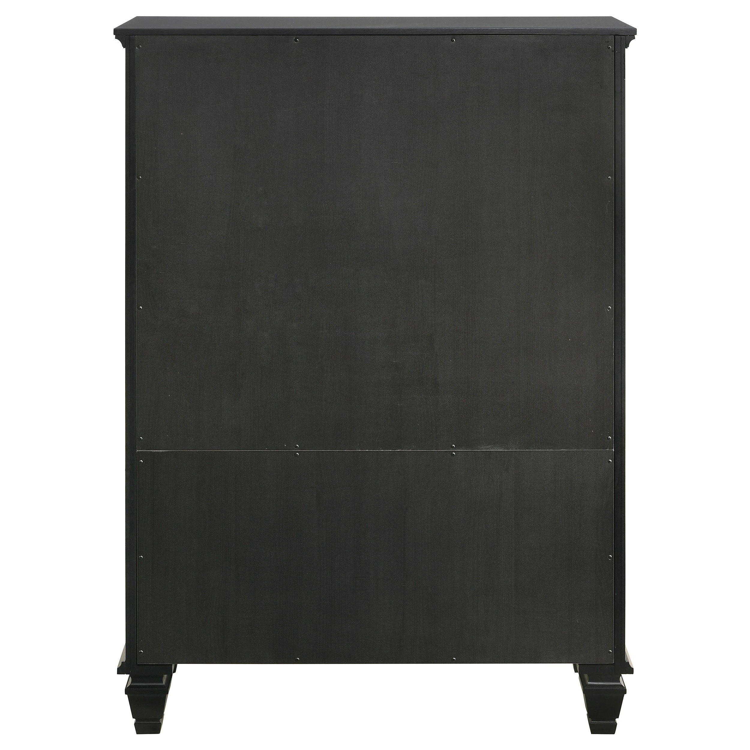 Sandy Beach 8-drawer Door Chest Black — view 7