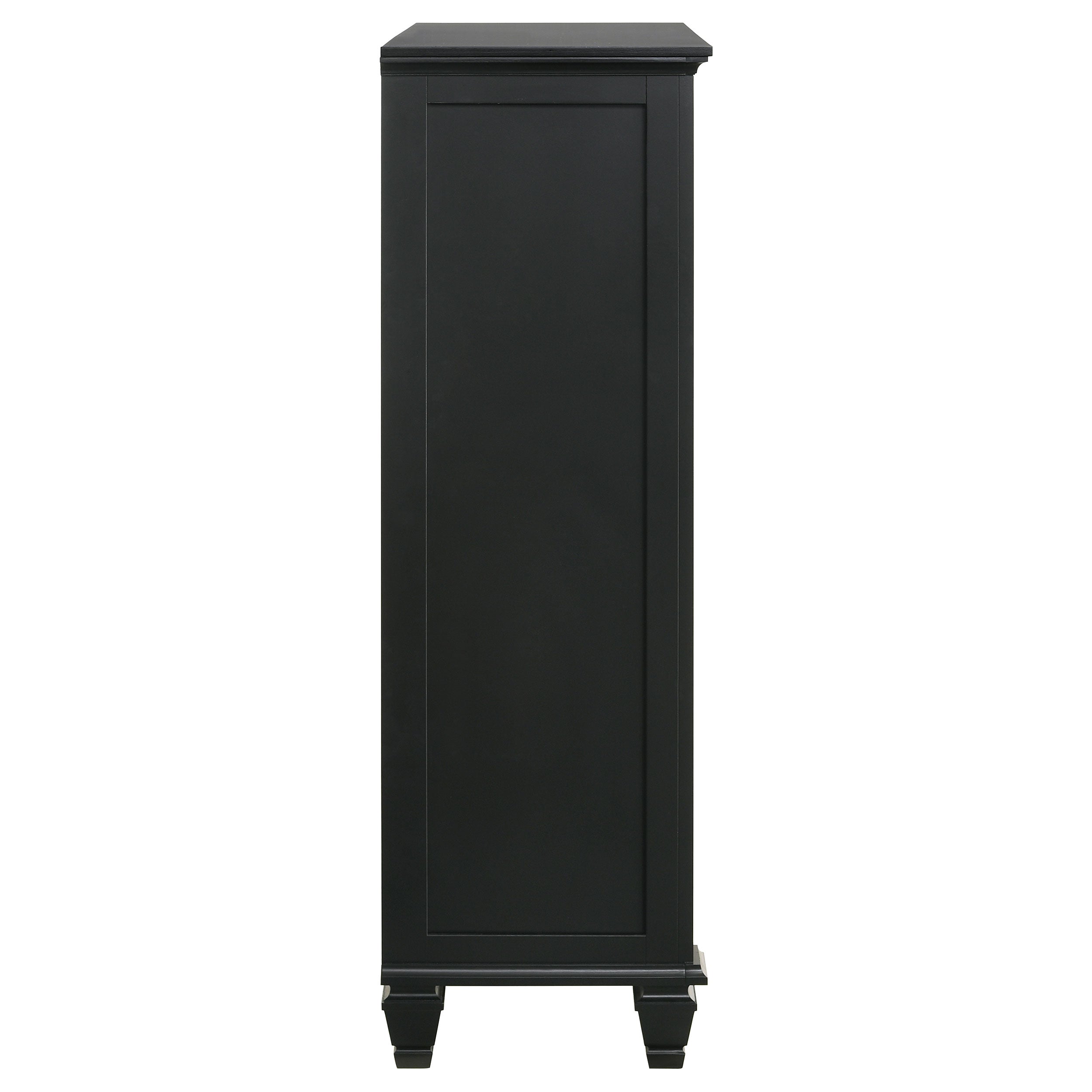 Sandy Beach 8-drawer Door Chest Black — view 9