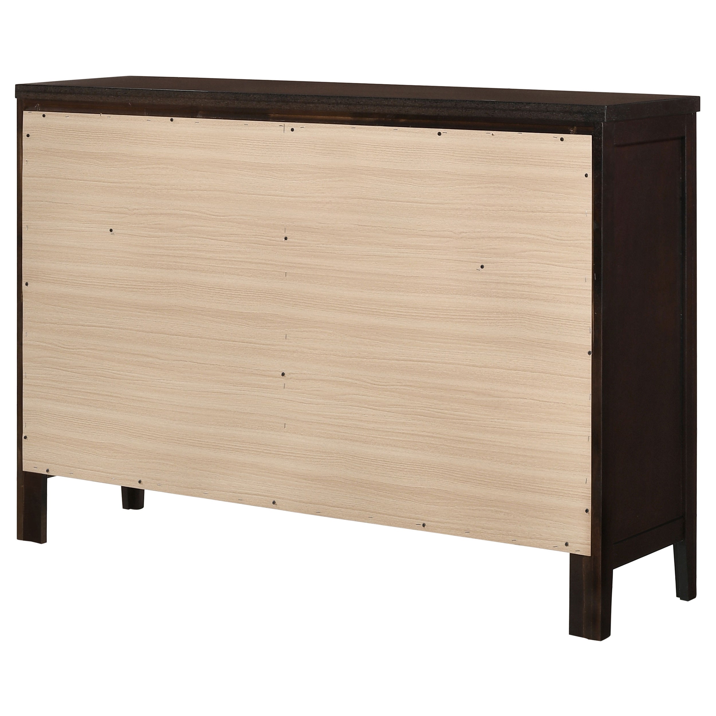 Carlton 6-drawer Dresser Cappuccino — view 8