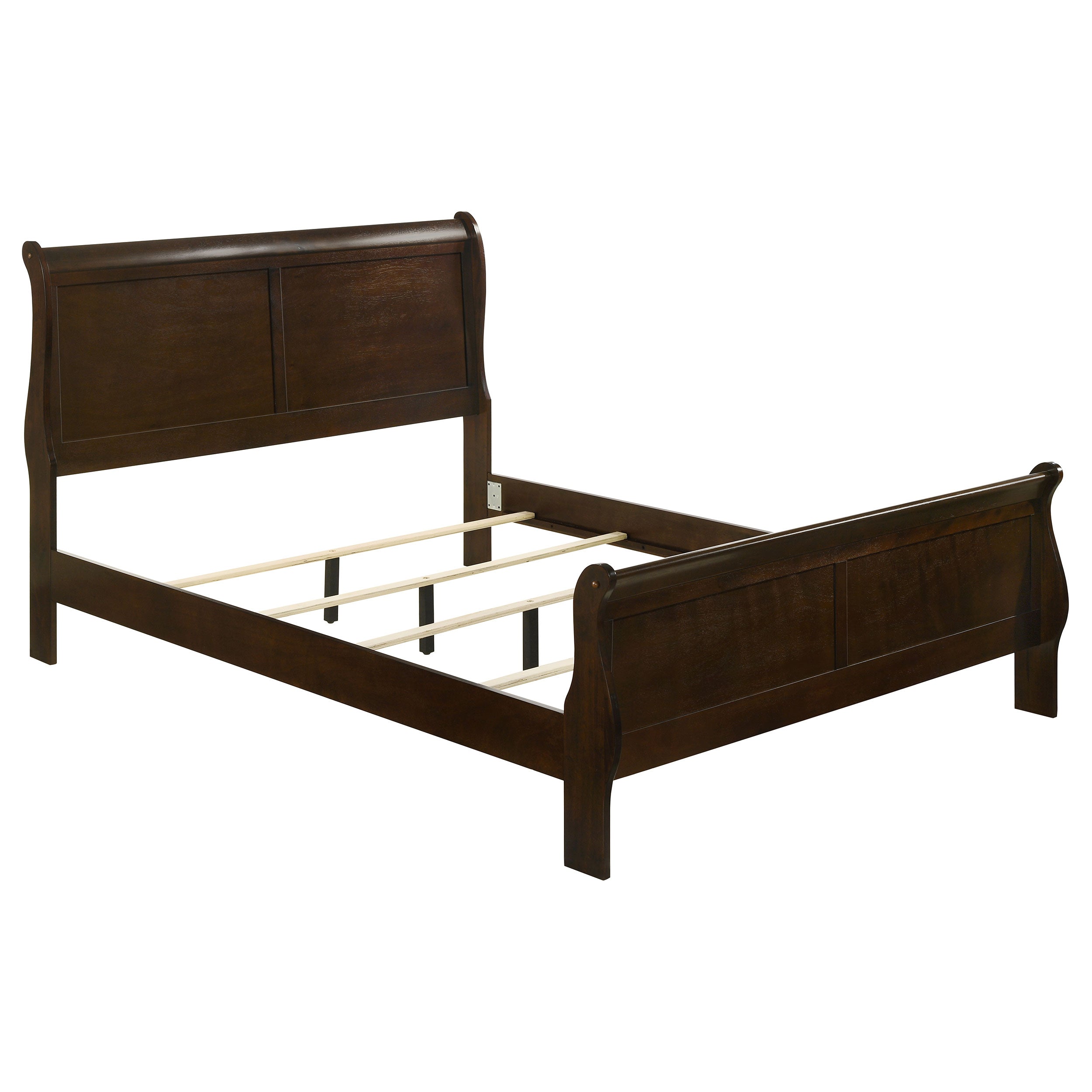 Louis Philippe 4-piece Full Bedroom Set Cappuccino — view 3