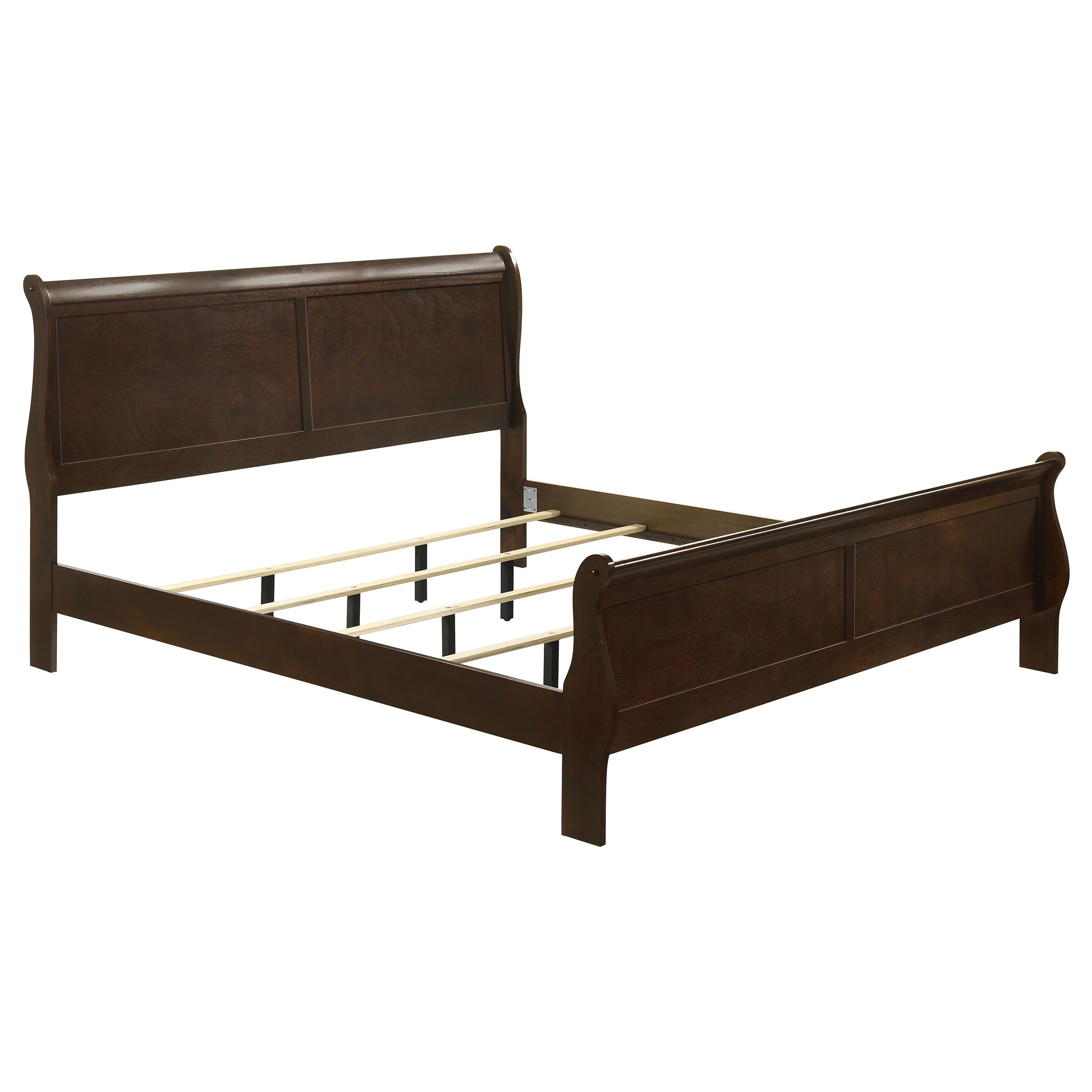 Louis Philippe 5-piece Eastern King Bedroom Set Cappuccino — view 3