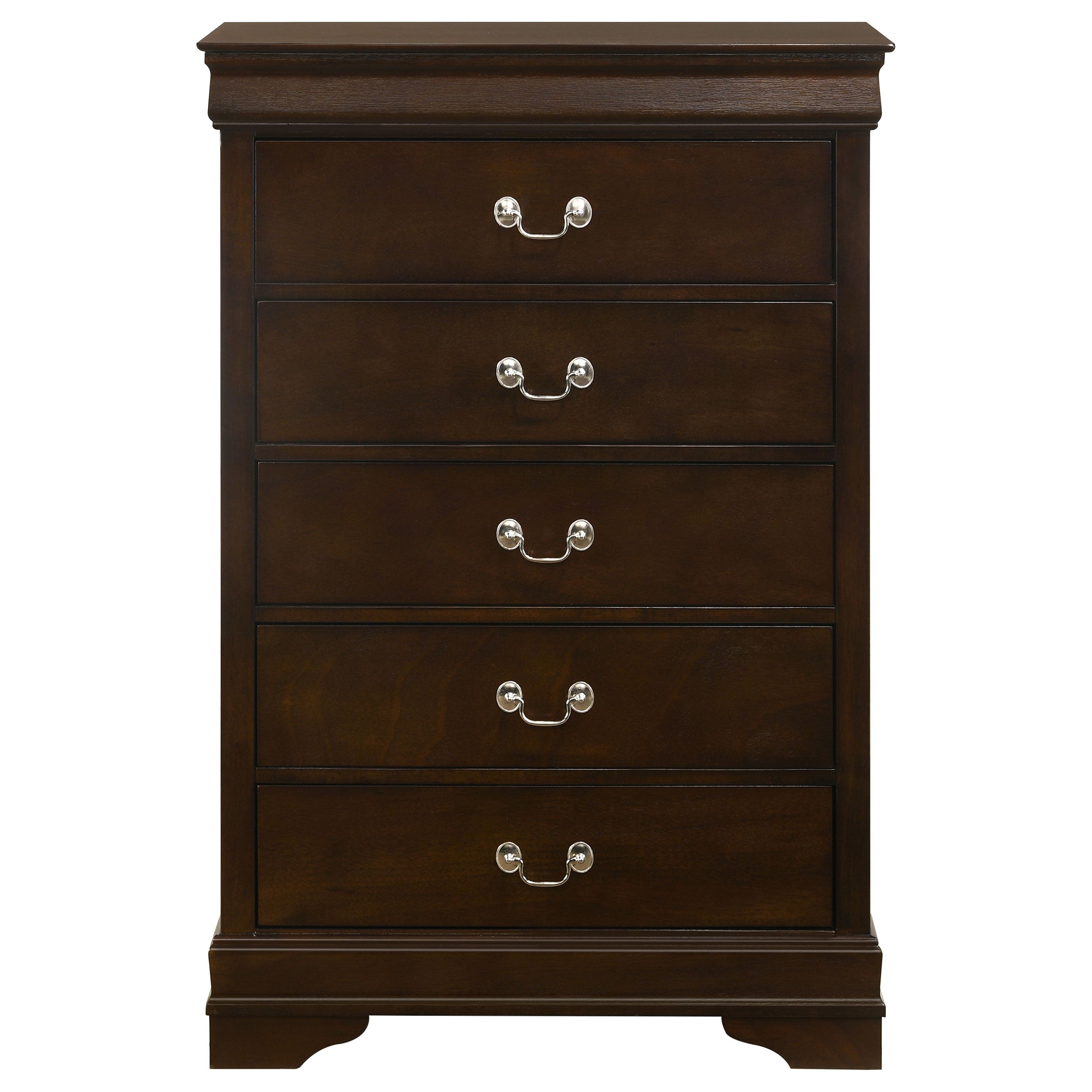 Louis Philippe 5-piece Eastern King Bedroom Set Cappuccino — view 13