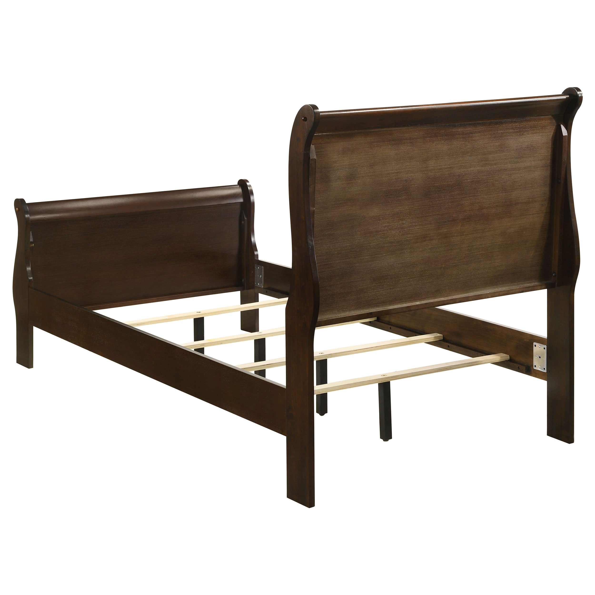 Louis Philippe 5-piece Twin Bedroom Set Cappuccino — view 4