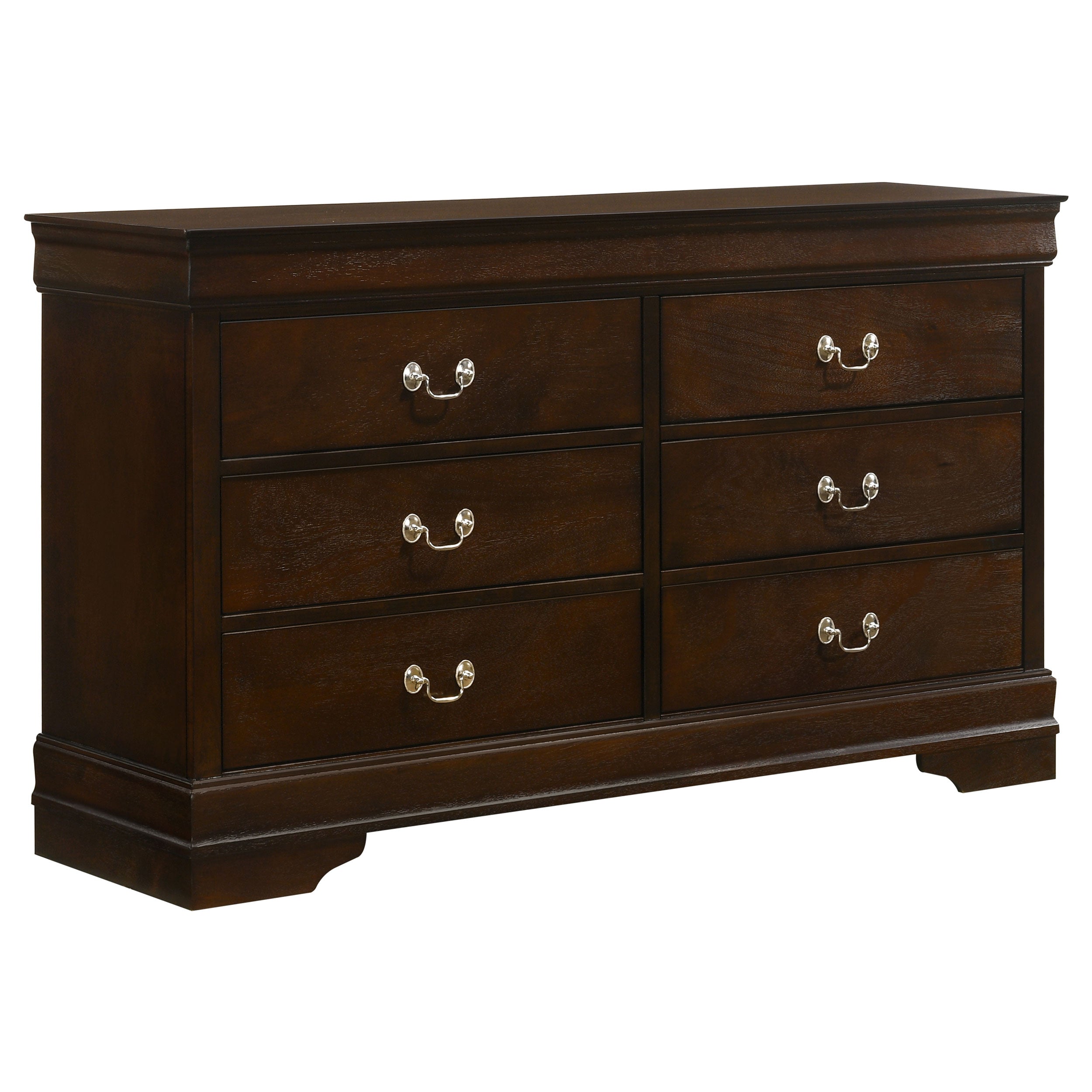 Louis Philippe 5-piece Twin Bedroom Set Cappuccino — view 7
