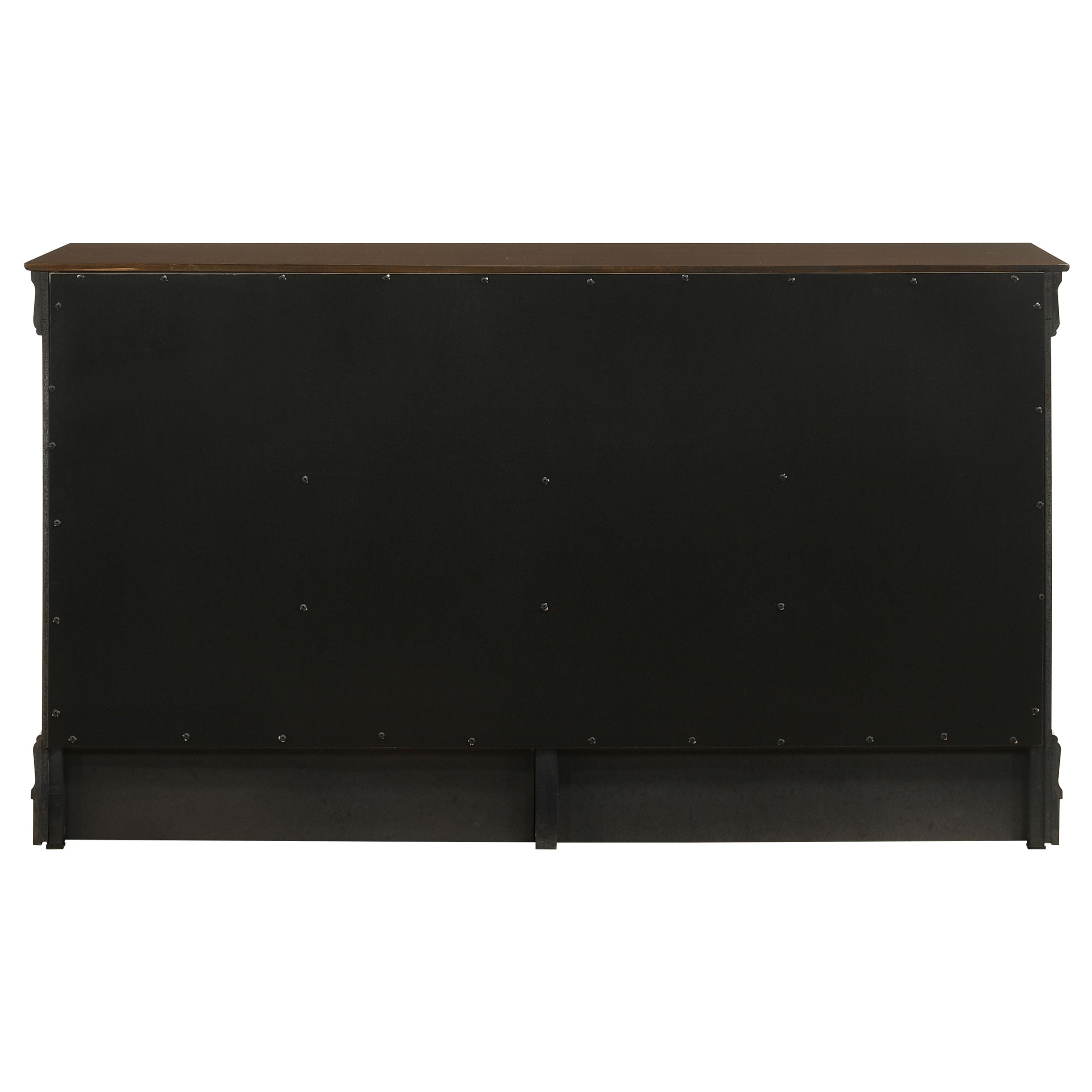 Louis Philippe 6-drawer Dresser Cappuccino — view 7