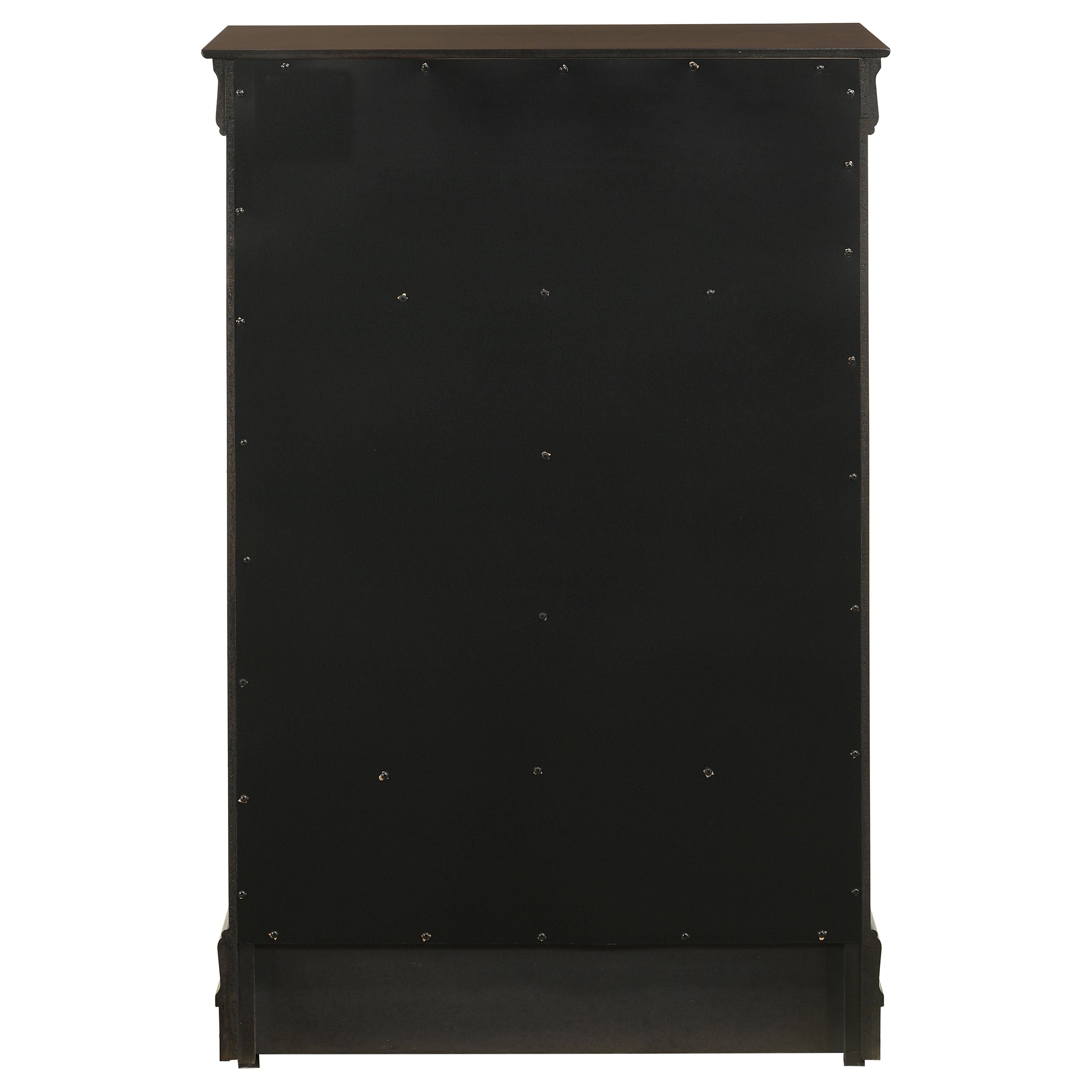 Louis Philippe 5-drawer Bedroom Chest Cappuccino — view 7