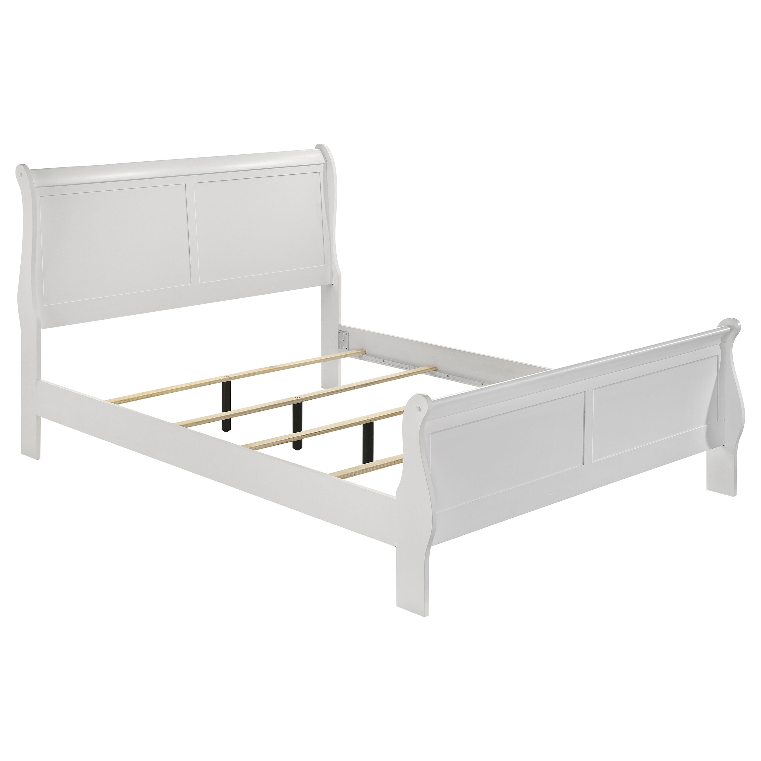 Louis Philippe 5-piece Queen Bedroom Set White — view 3