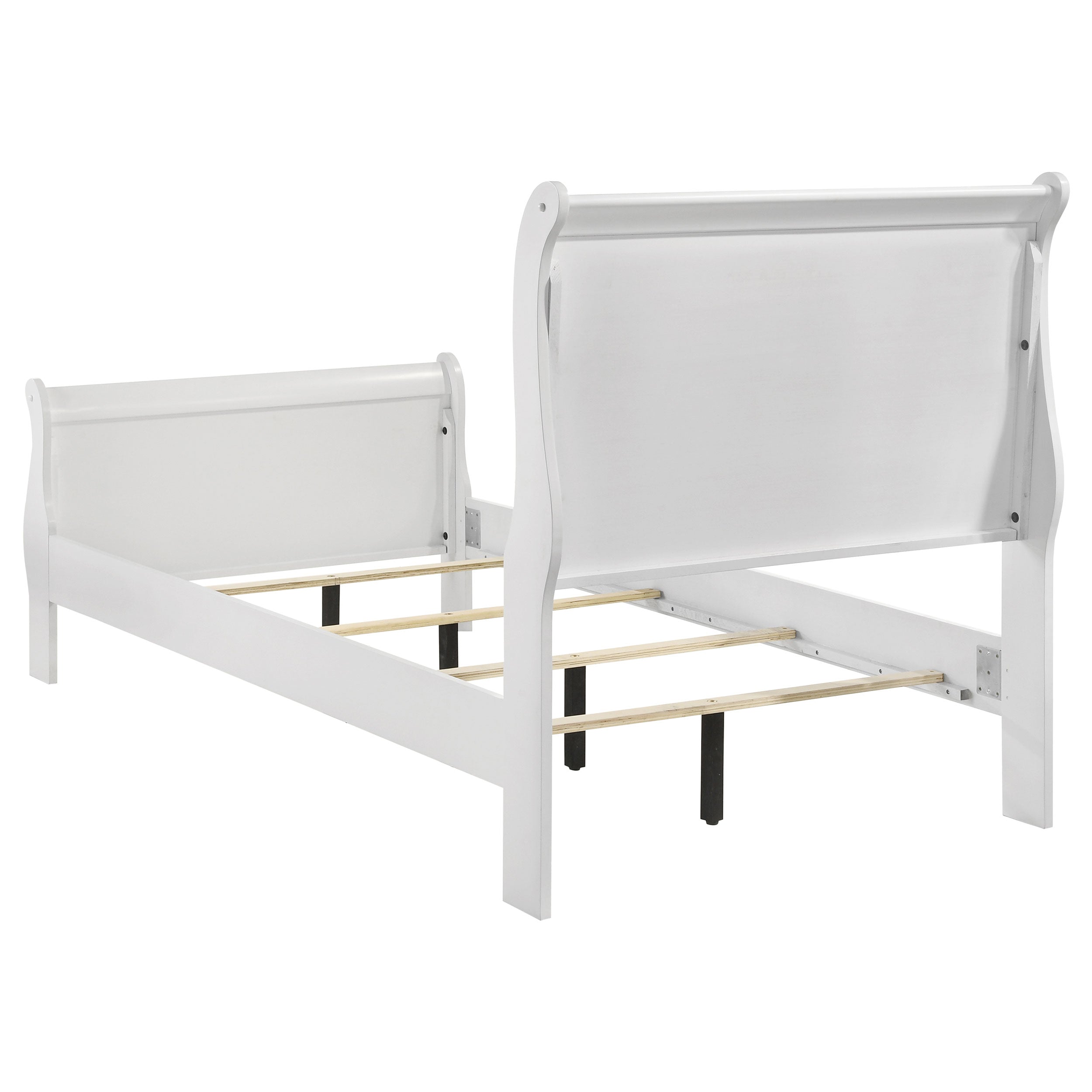 Louis Philippe 4-piece Twin Bedroom Set White — view 4
