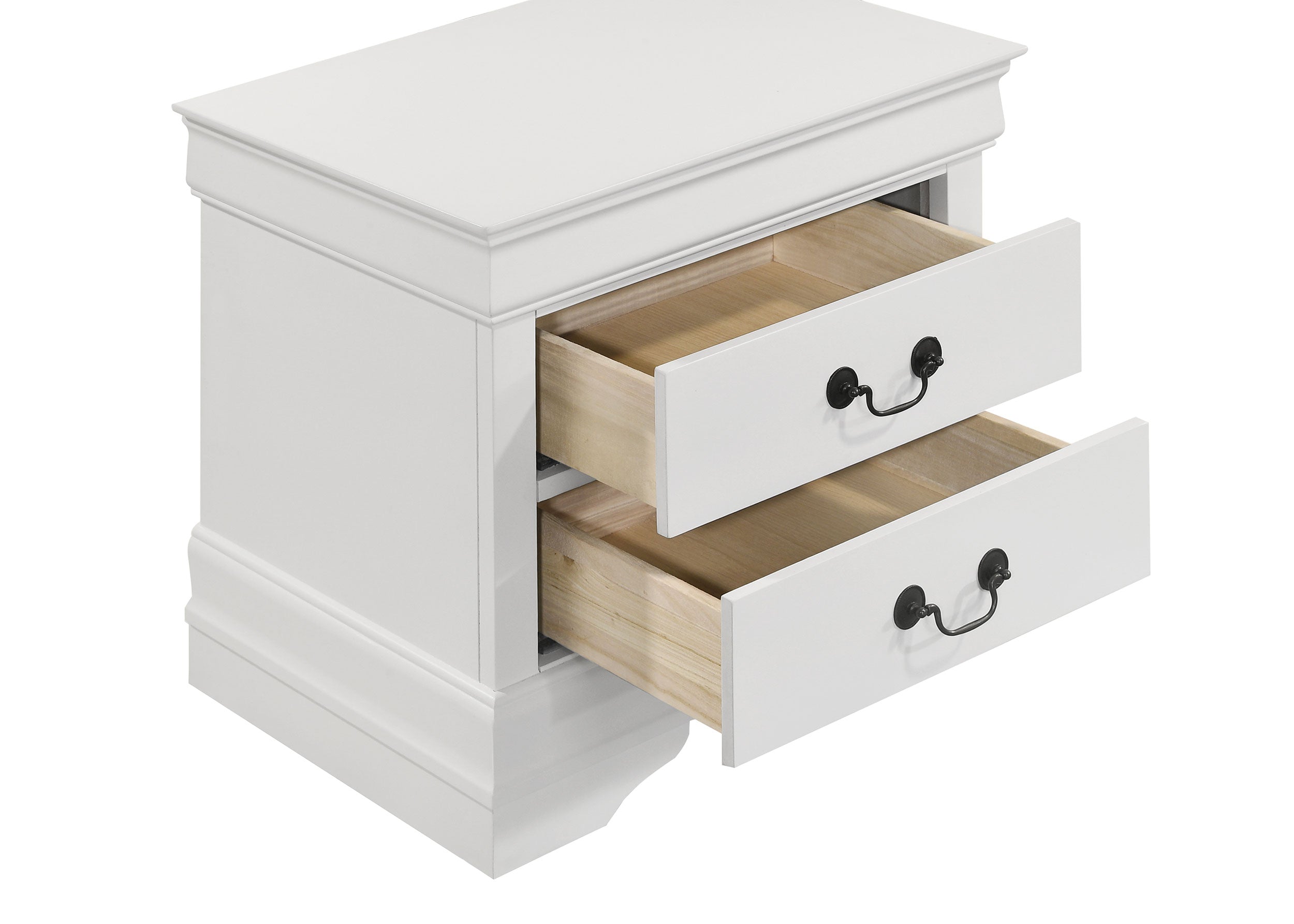 Louis Philippe 4-piece Twin Bedroom Set White — view 11