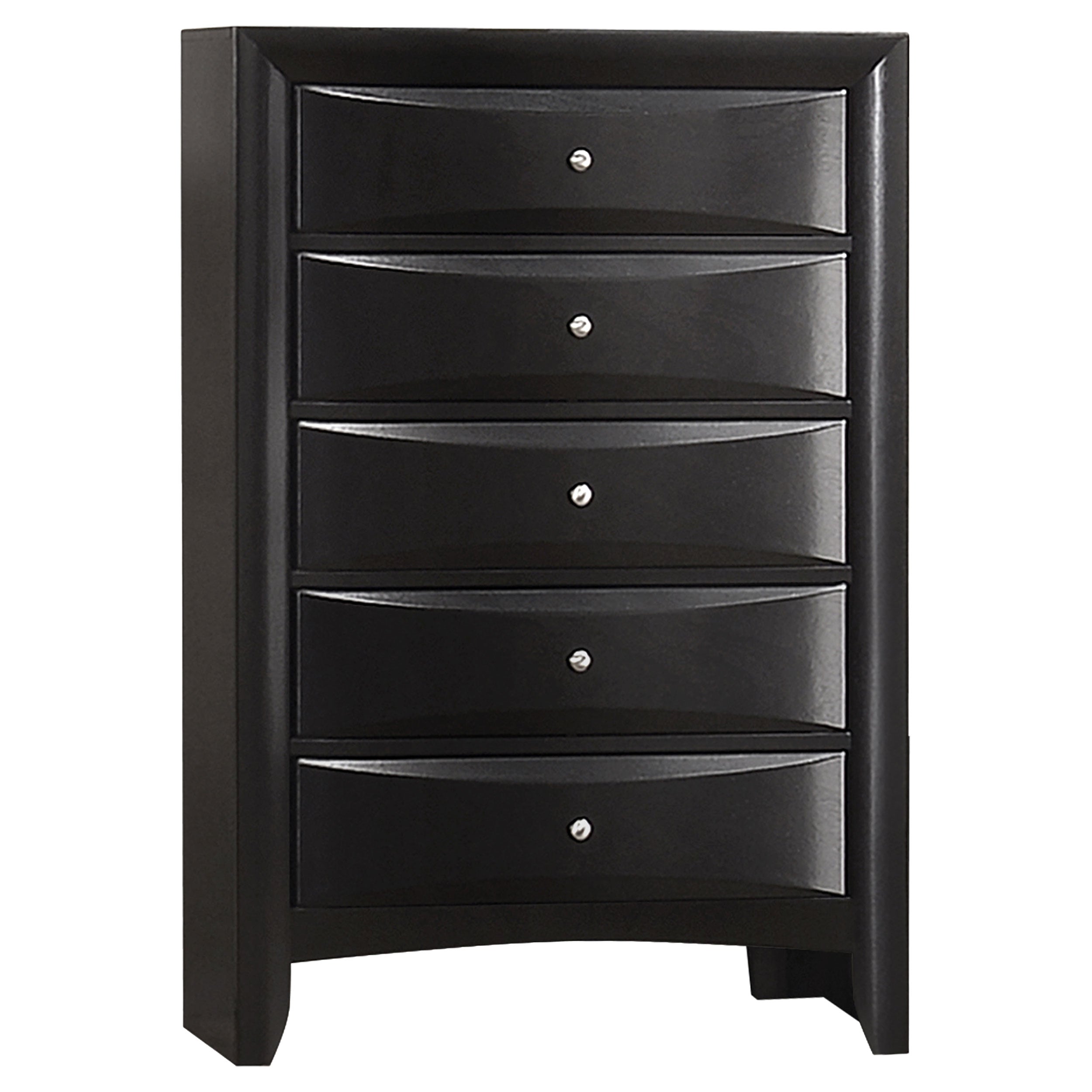 Briana 5-piece Eastern King Bedroom Set Black — view 9