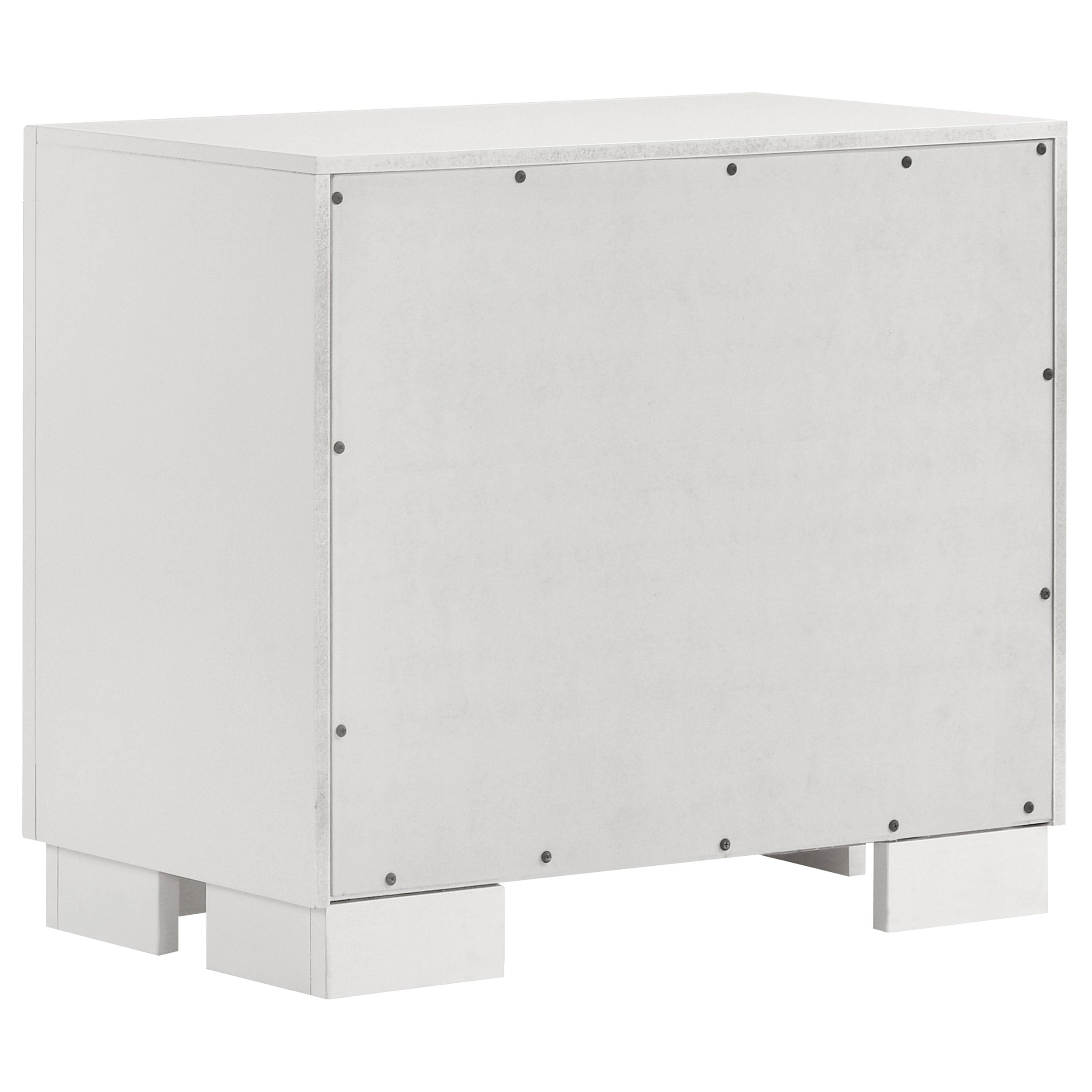 Jessica 6-piece Queen LED Bedroom Set Snow White — view 6