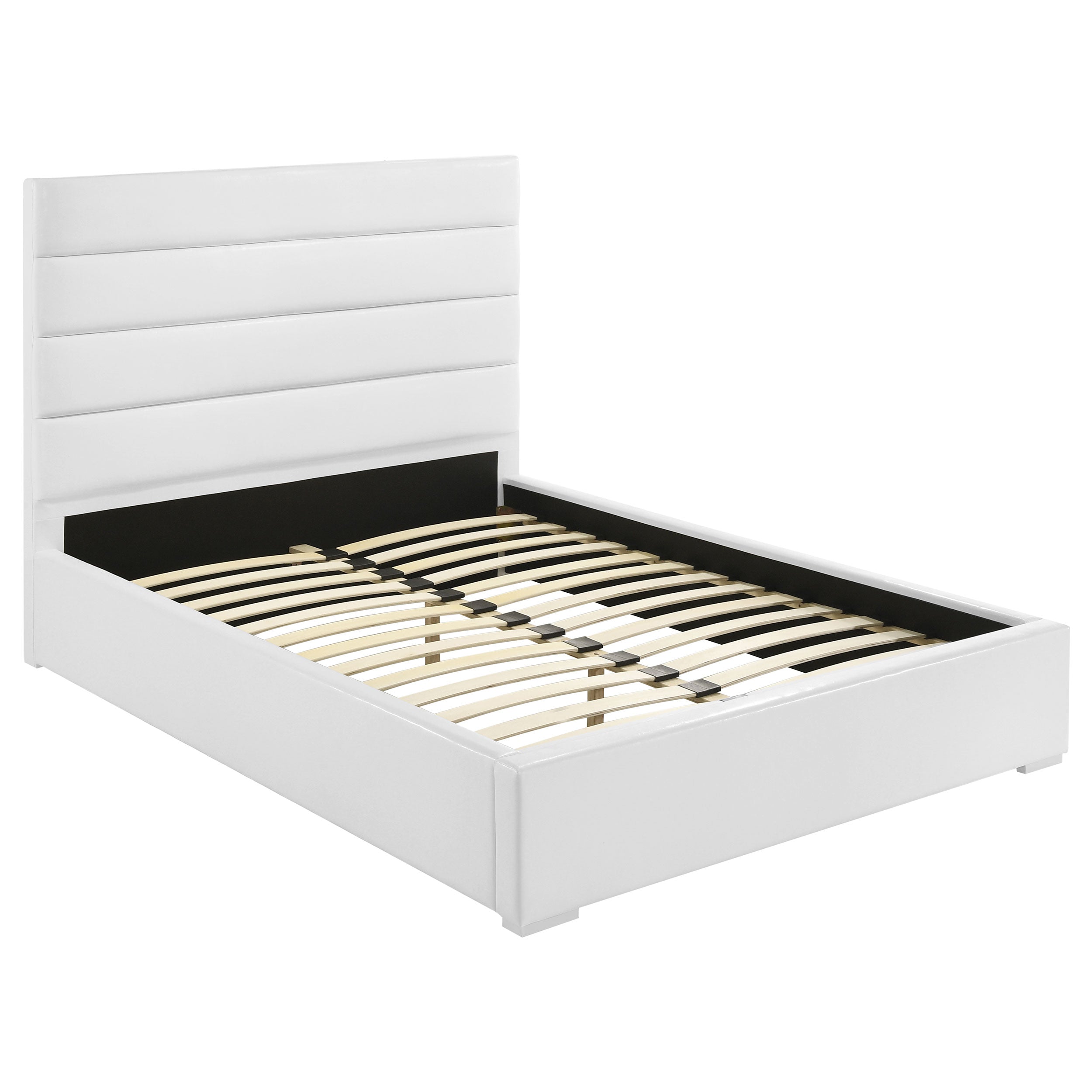 Felicity 4-piece Full Bedroom Set White High Gloss — view 3