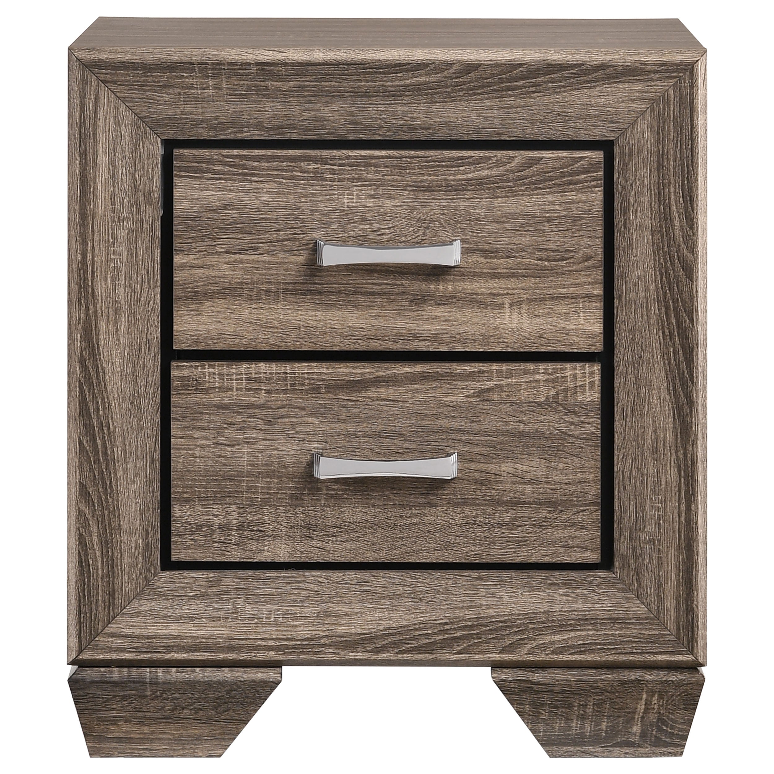 Kauffman 4-piece California King Bedroom Set Washed Taupe — view 5