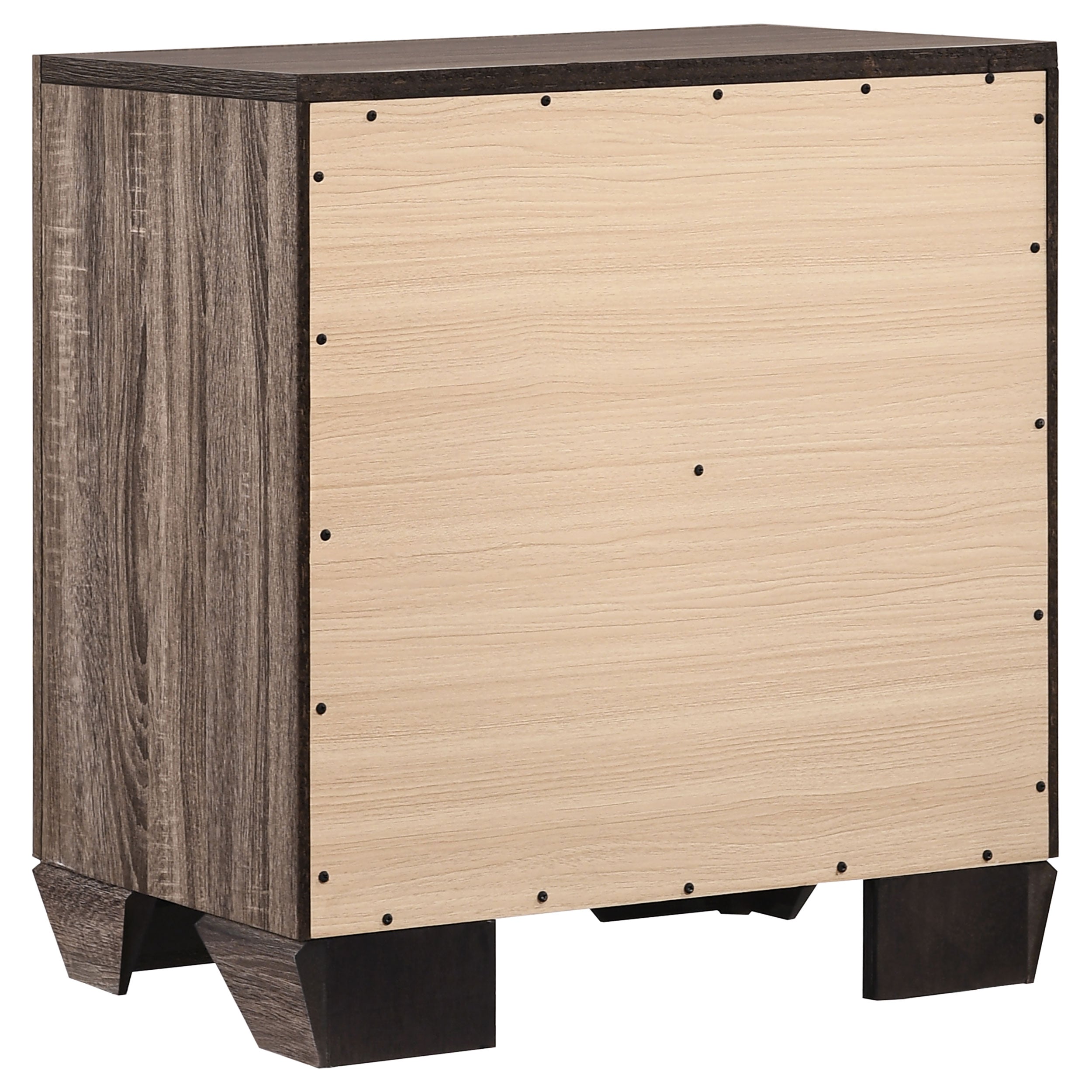 Kauffman 2-drawer Nightstand Washed Taupe — view 6