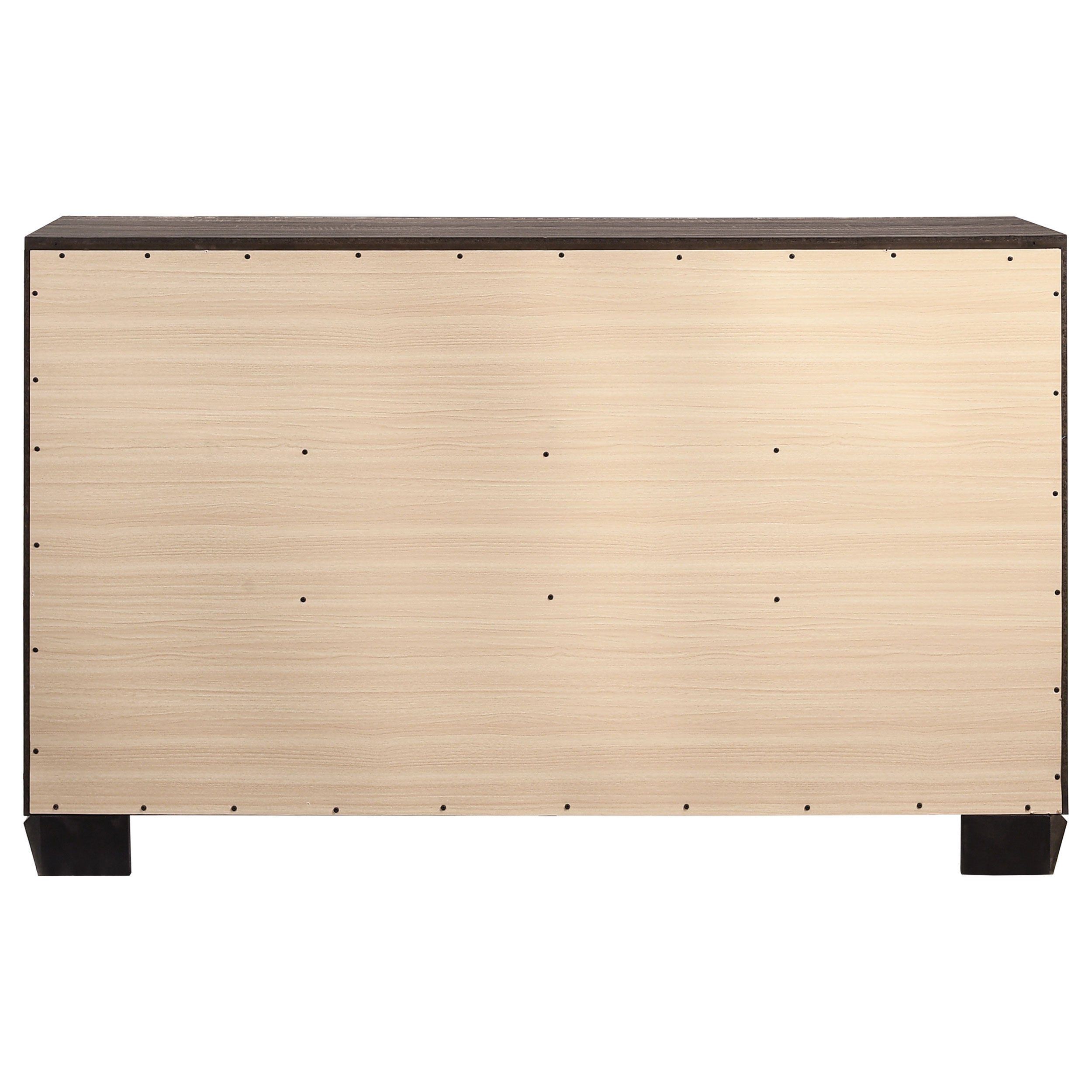 Kauffman 6-drawer Dresser Washed Taupe — view 7