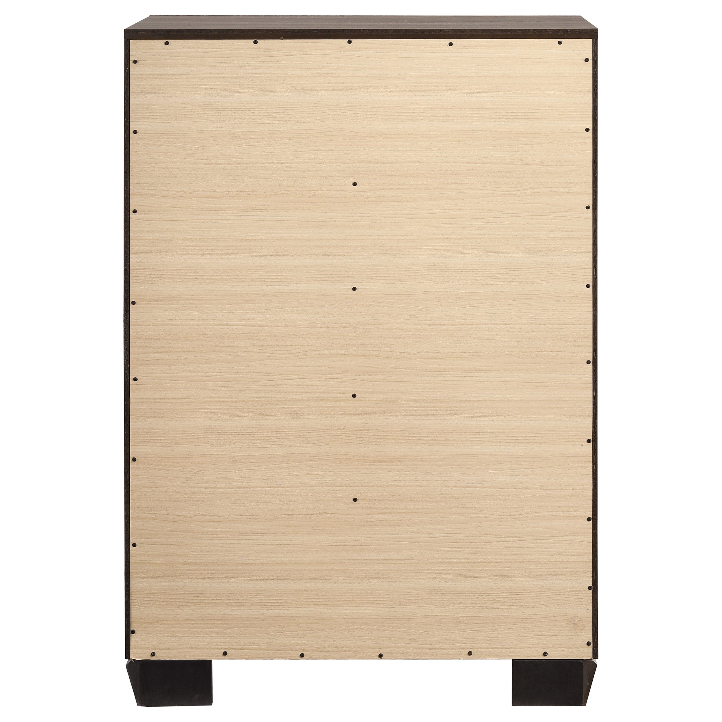 Kauffman 5-drawer Bedroom Chest Washed Taupe — view 7