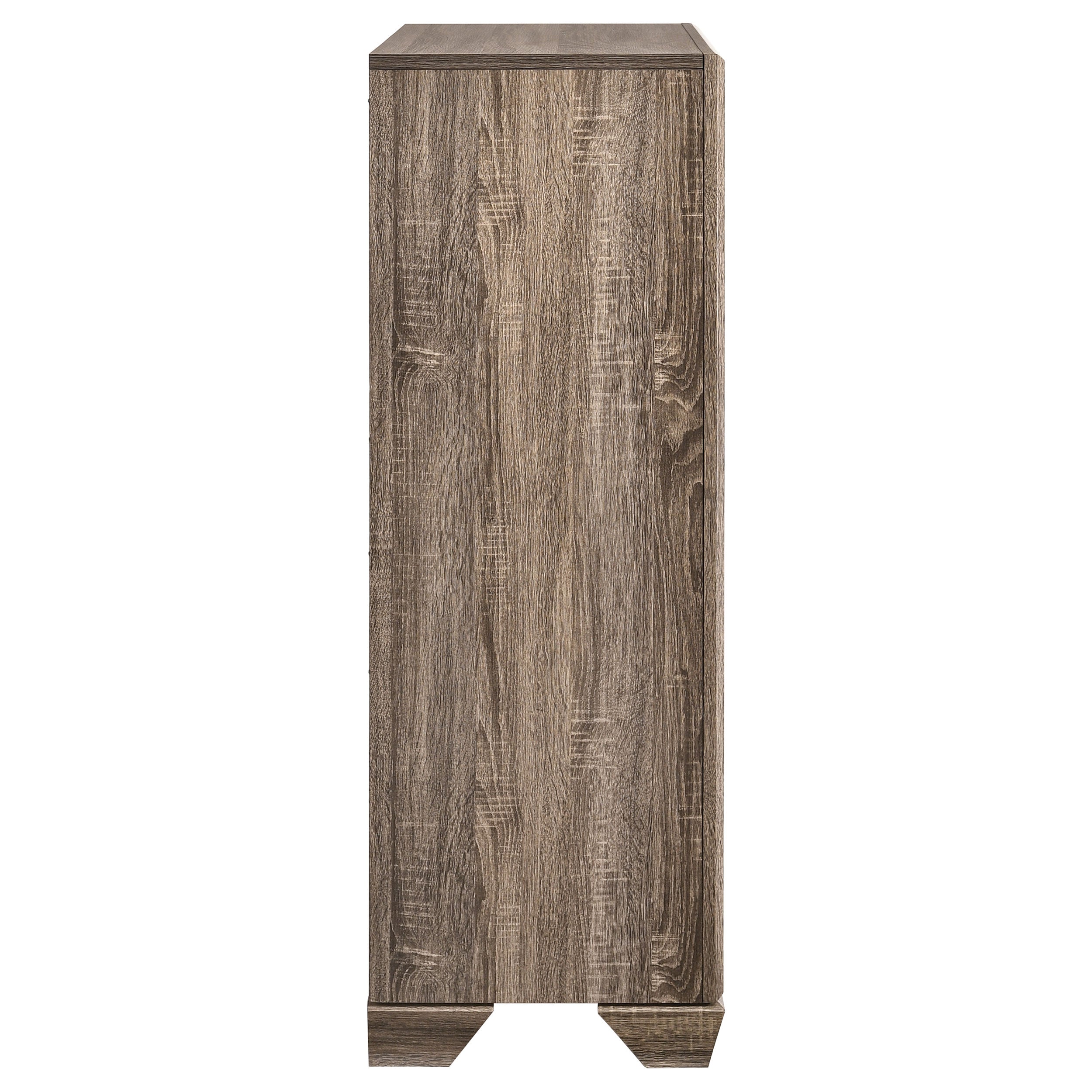 Kauffman 5-drawer Bedroom Chest Washed Taupe — view 9