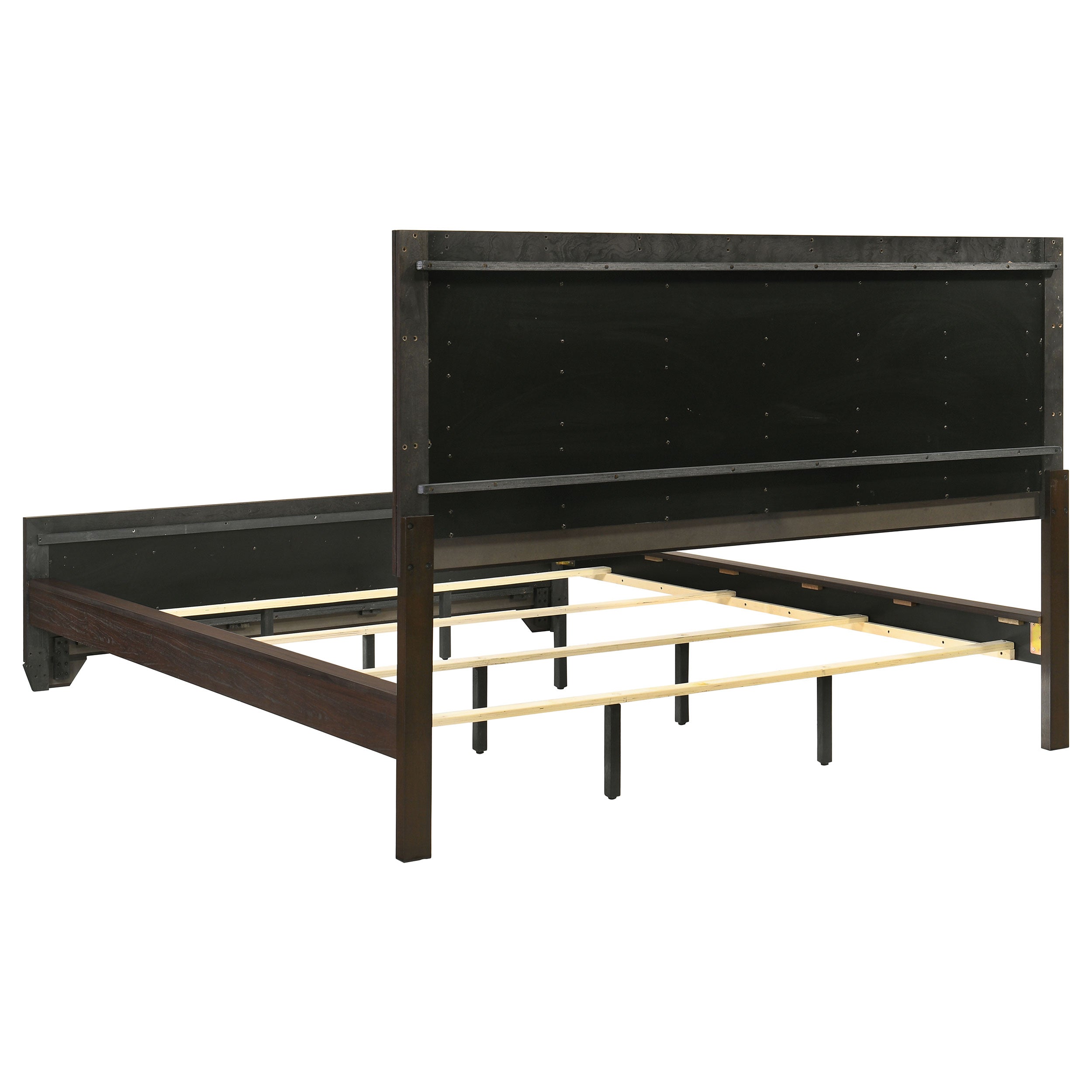 Kauffman 5-piece California King Bedroom Set Dark Cocoa — view 4