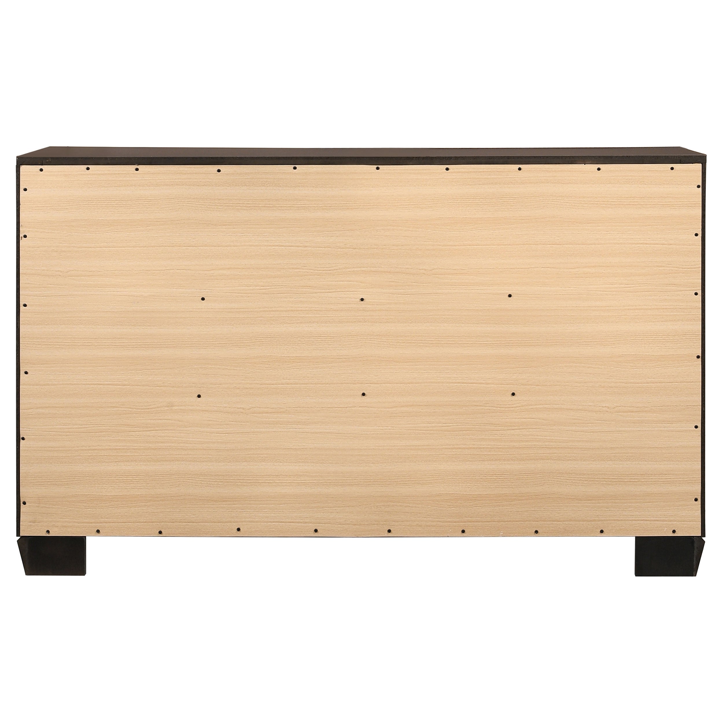 Kauffman 6-drawer Dresser Dark Cocoa — view 7