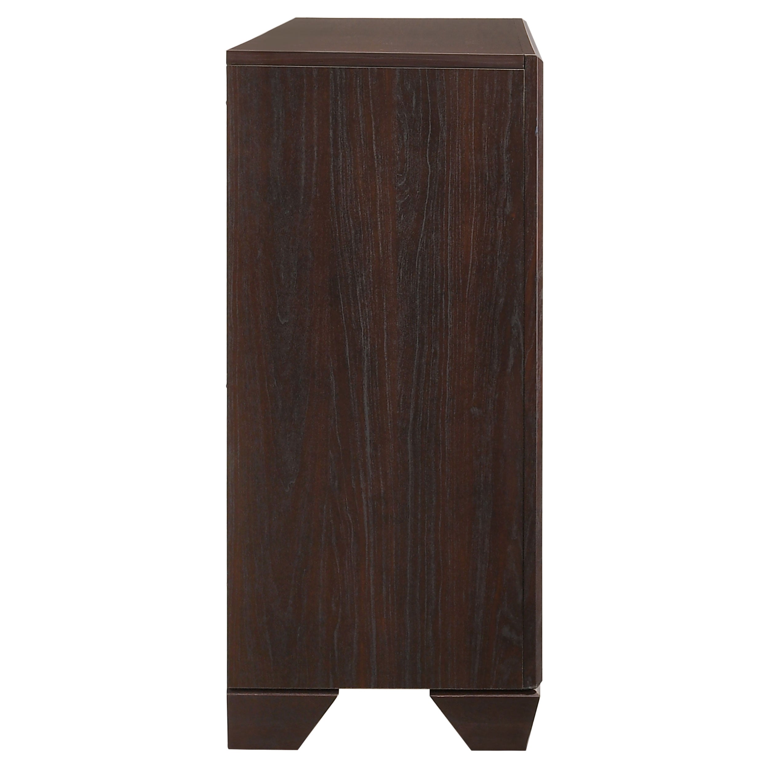 Kauffman 6-drawer Dresser Dark Cocoa — view 9