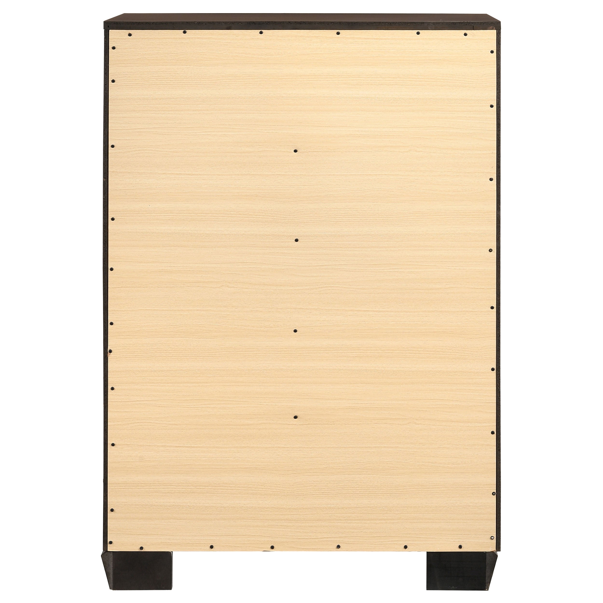 Kauffman 5-drawer Bedroom Chest Dark Cocoa — view 7
